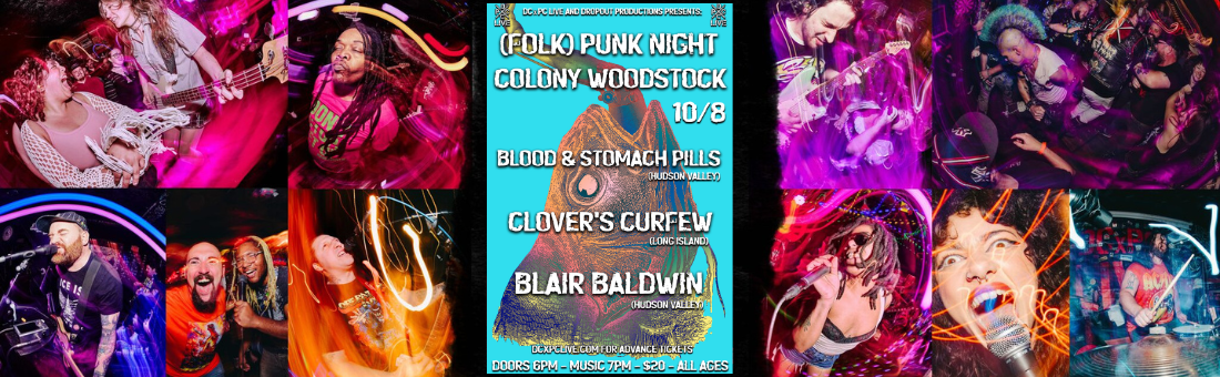 DCxPC Live & Dropout Productions: (Folk) Punk Night
