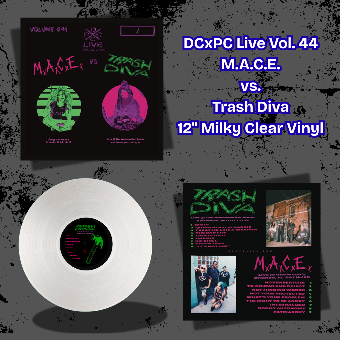 M.A.C.E. vs. Trash Diva Live + T-Shirt Bundle