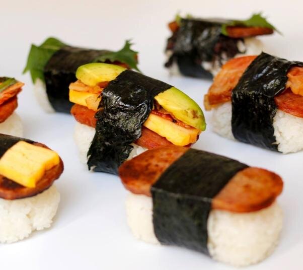 Musubi at MUSUBI CAFE IYASUME (two locations in Waikiki)