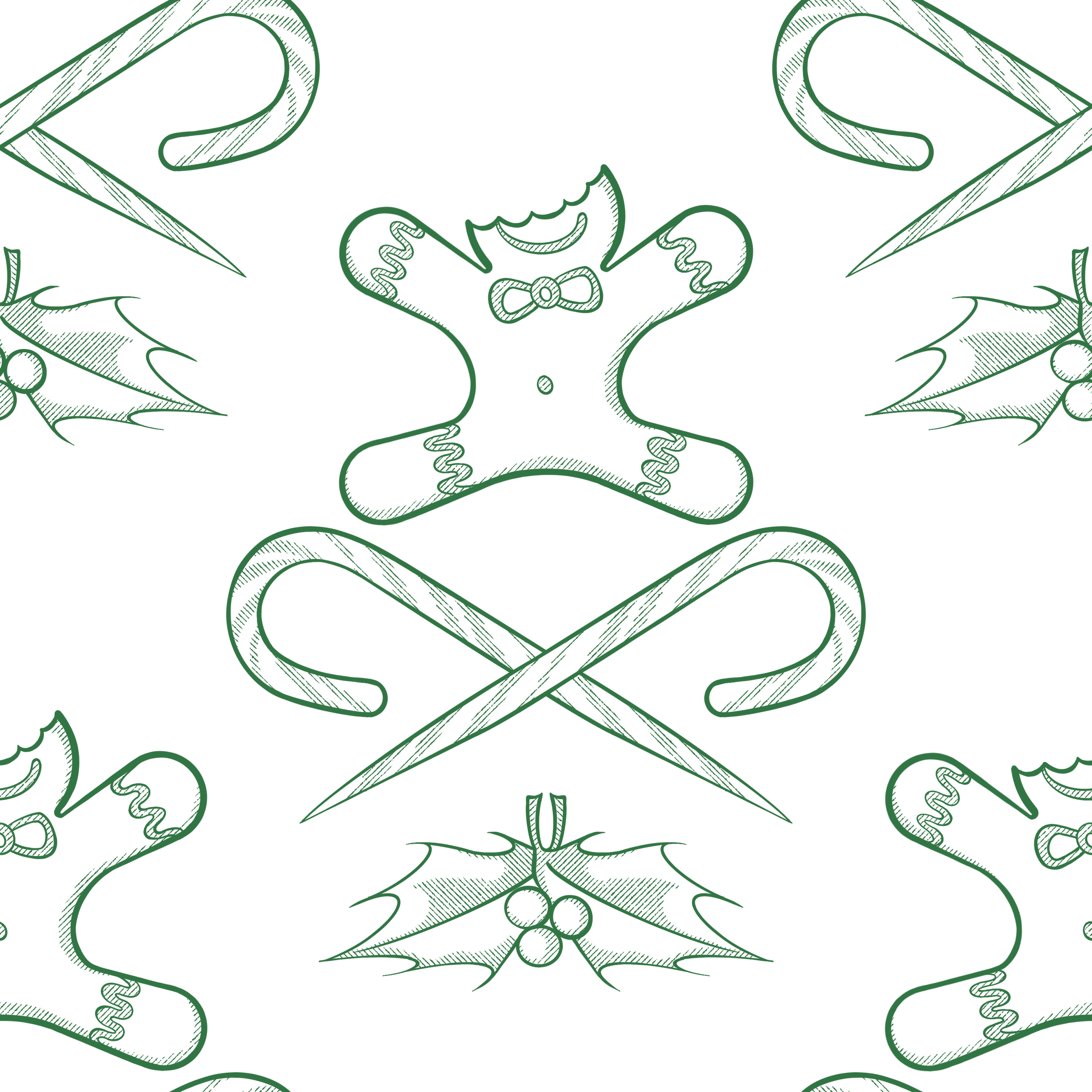 Stabby Cane in Green