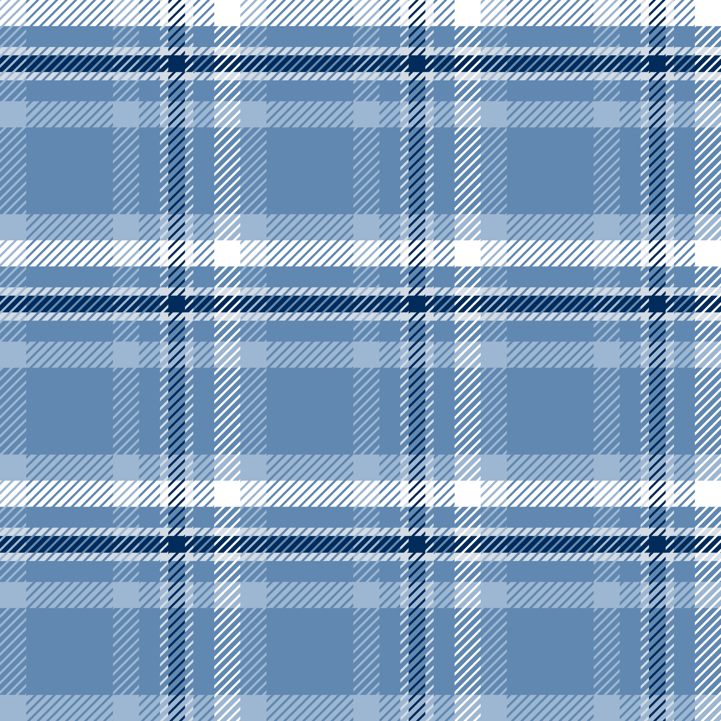 Dark Blue Plaid