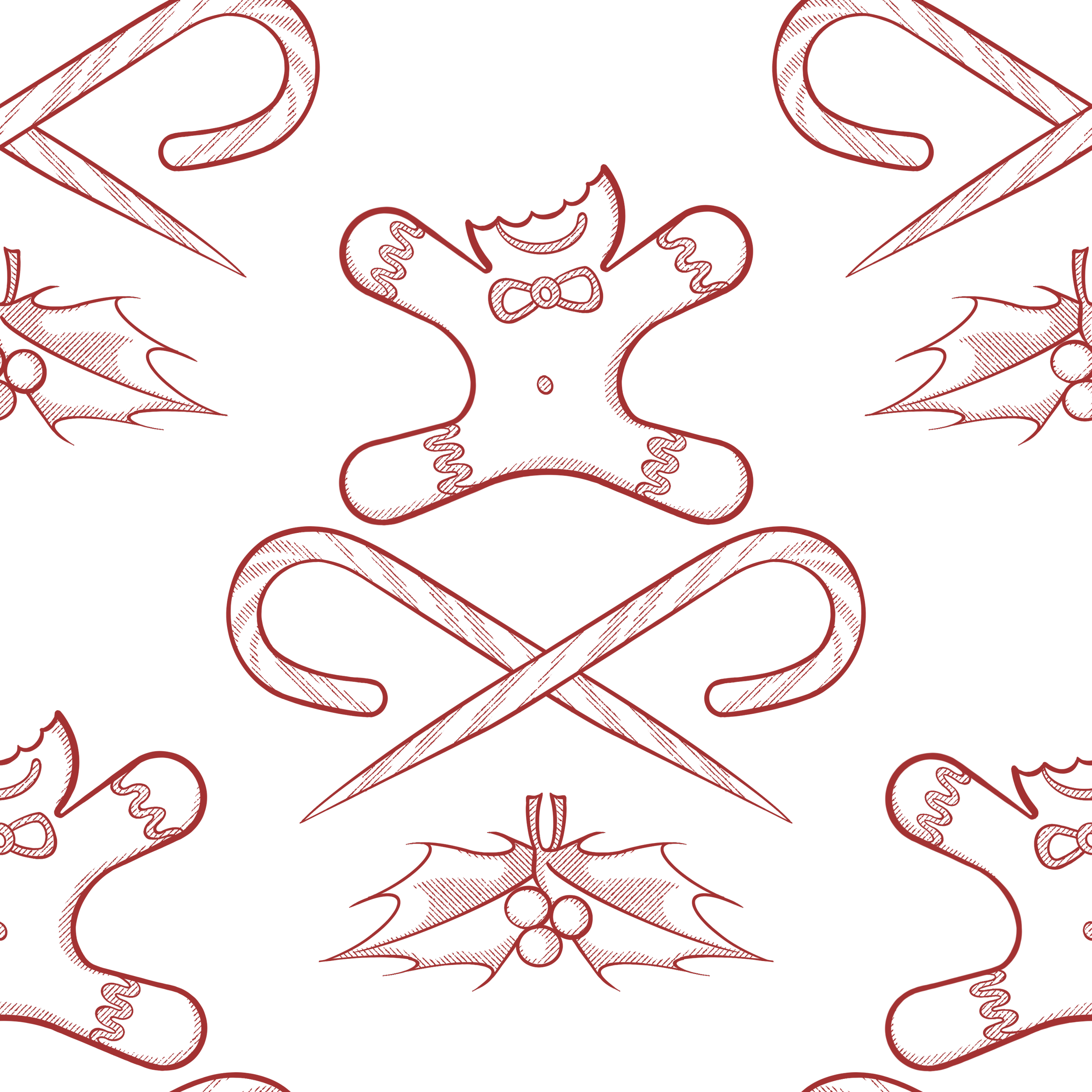 Stabby Cane in Red