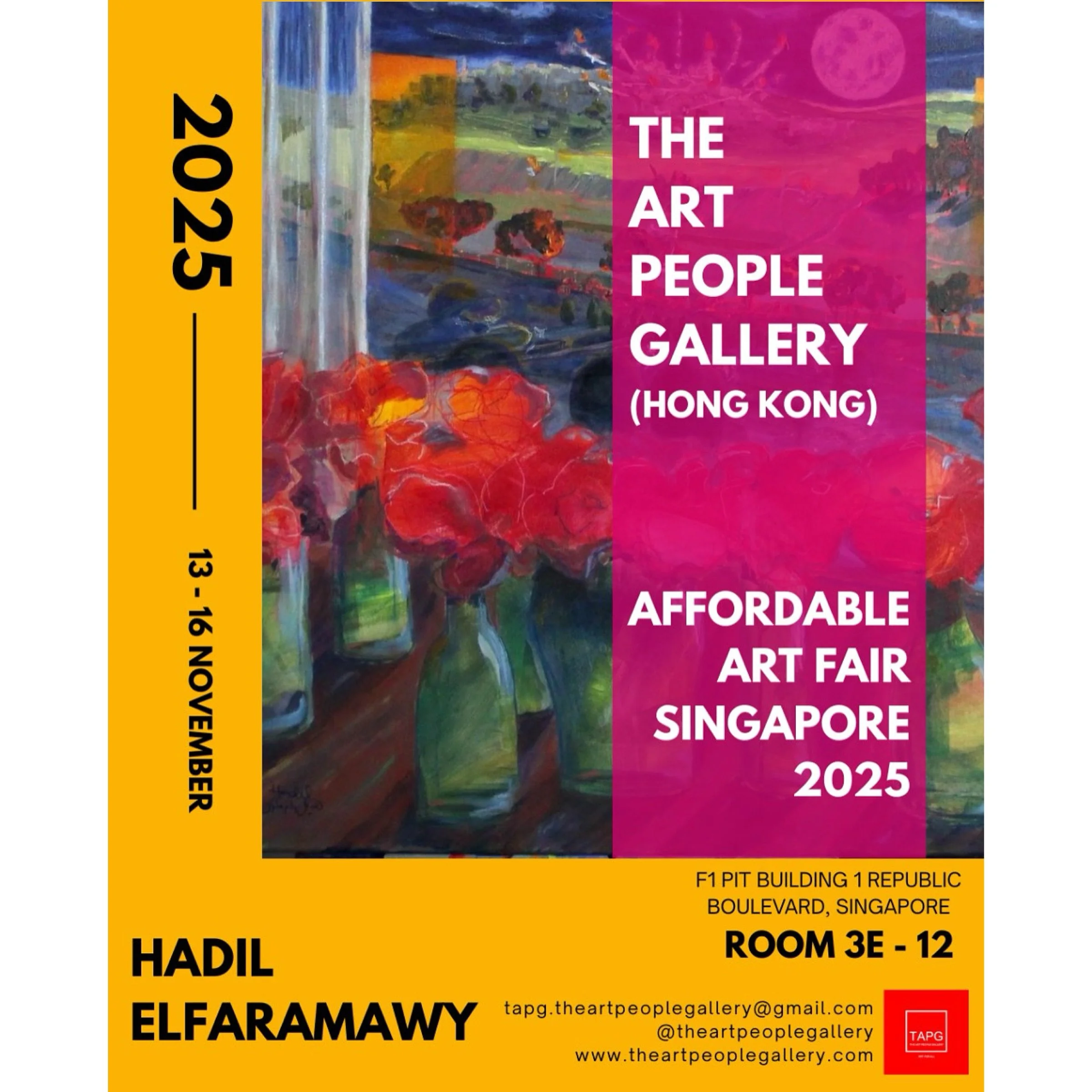 Affordable Art Fair - The Art People Gallery  Singapore  Nov 25