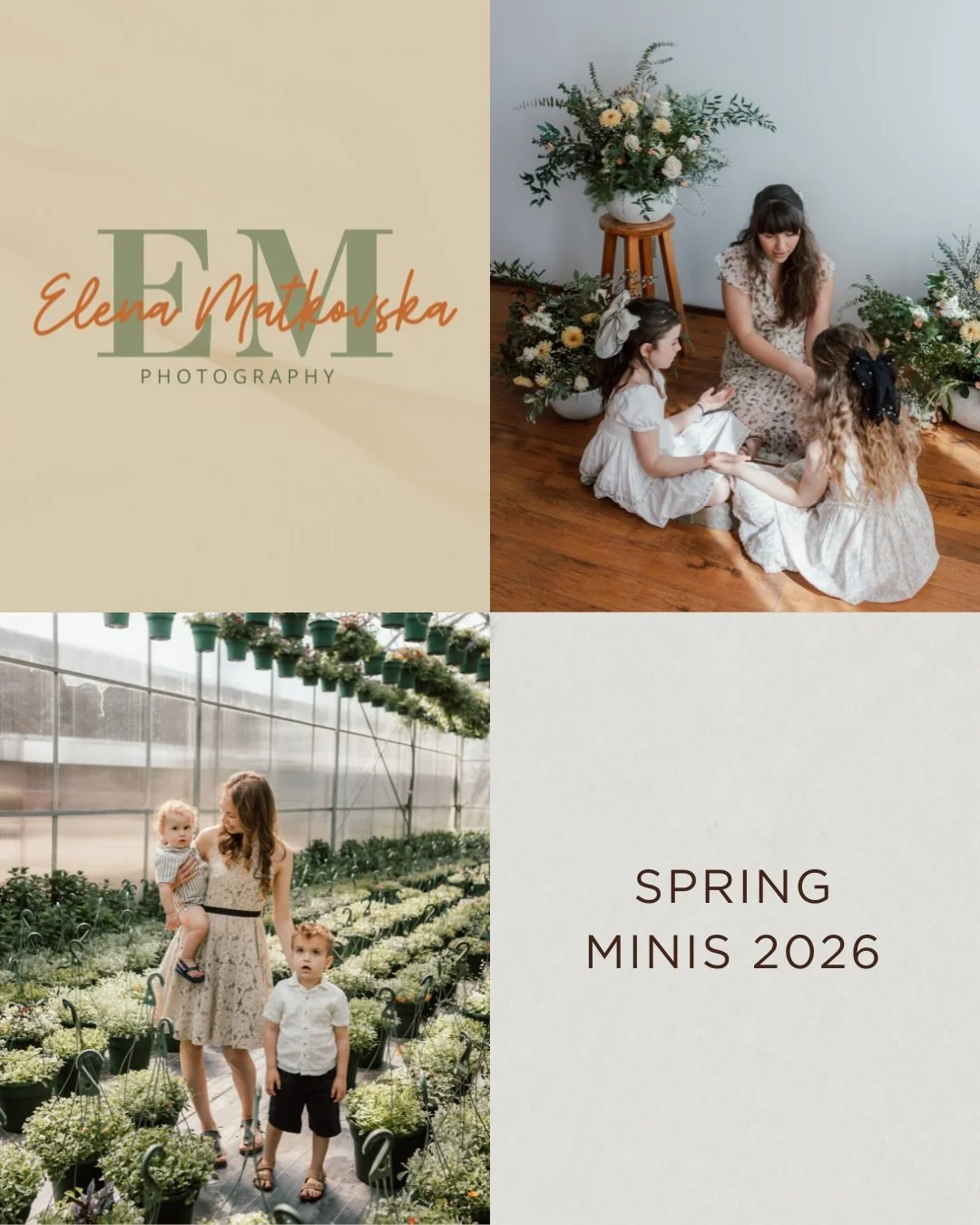 🌸 Spring Mini Sessions 2026 Are Open!

One of my favourite photo seasons is back, and this year I&rsquo;m offering two beautiful Spring Mini Session experiences at The Saskatoon Farm.

These sessions are perfect for families, moms with their childre