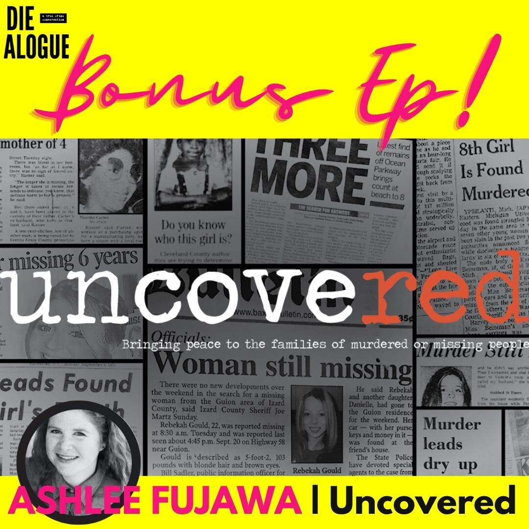 DIE-ALOGUE podcast ( the sister true crime endeavor) has a cold case focused interview that I think you all might really appreciate!⁠
⁠
UNCOVERED is a digital platform that is changing the game of unsolved missing and murdered cases. AND they are in 