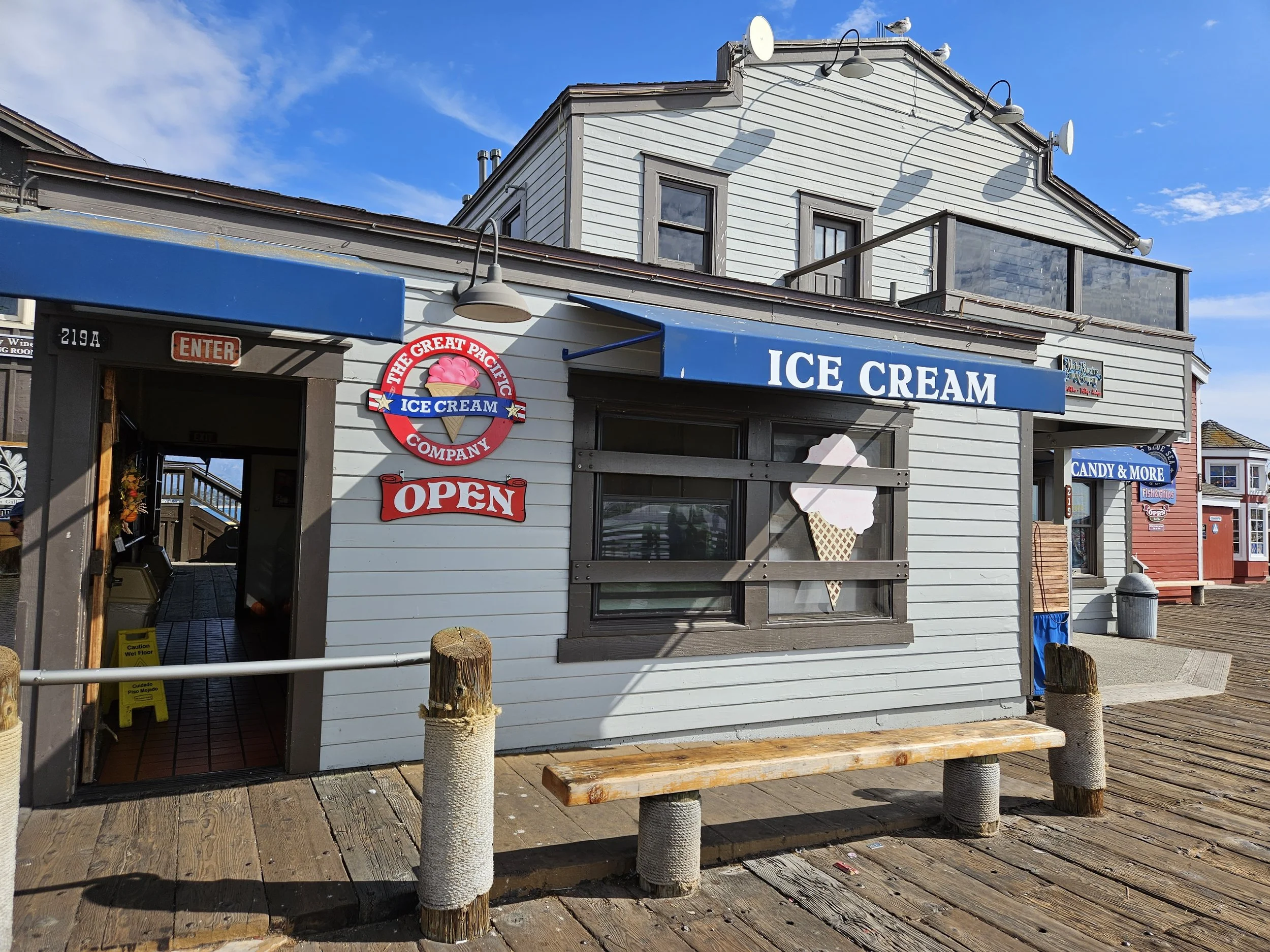EarthlyExcursions Stearns Wharf Icecream.jpg
