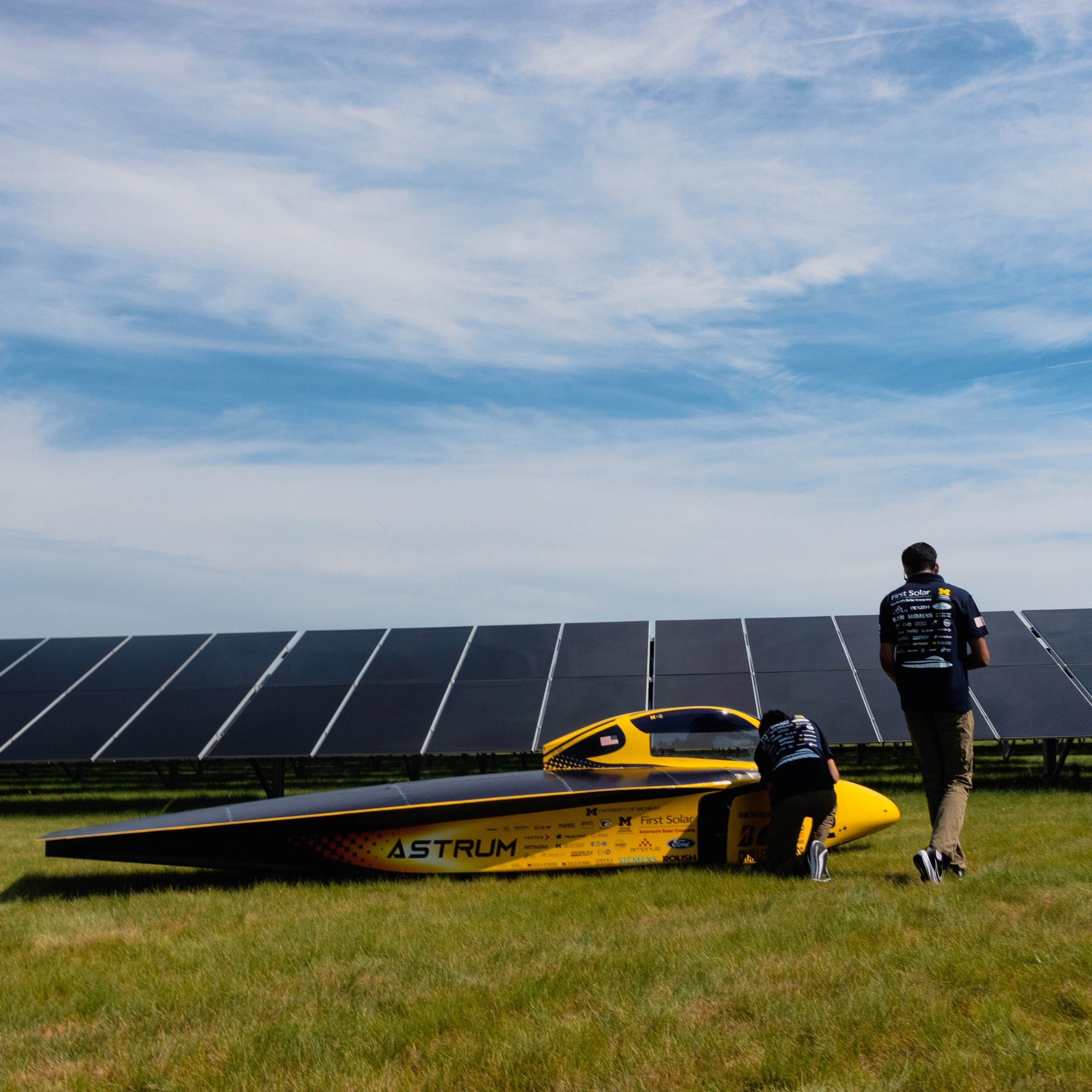 Happy Earth Day from our solar car team! When we race, we're not just racing towards the finish line, but towards a brighter, greener future for our planet. Let's harness the power of the sun to pave the way for sustainable transportation and a clean