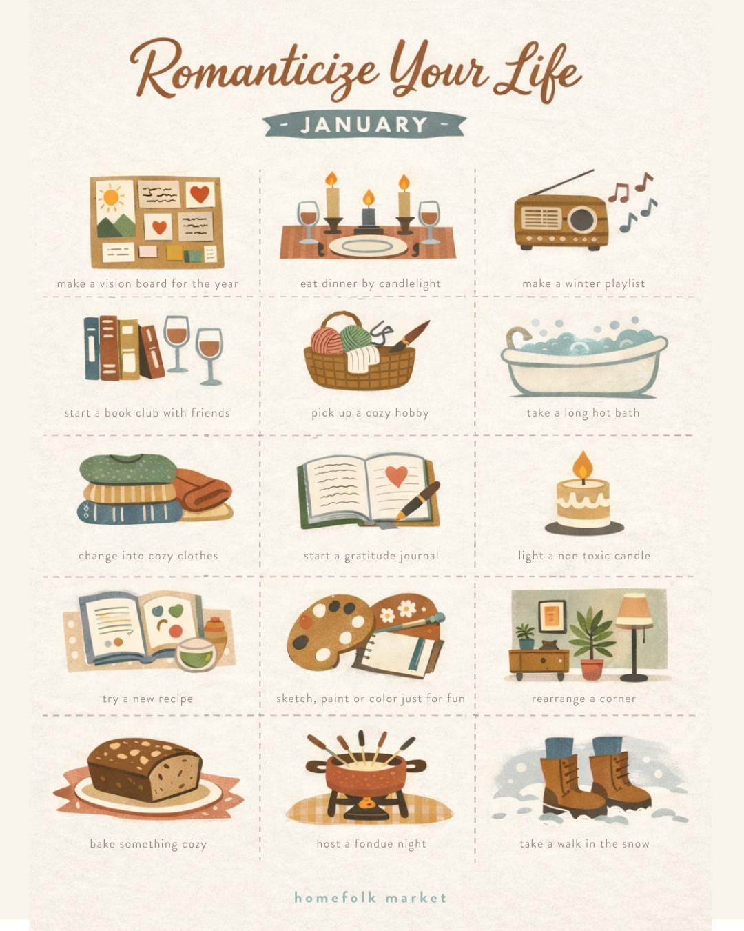 Romanticize Your Life: January