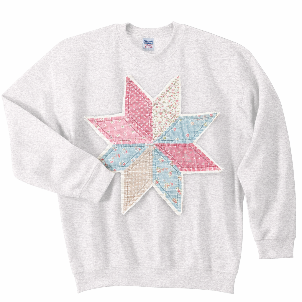 Star Quilt Crewneck