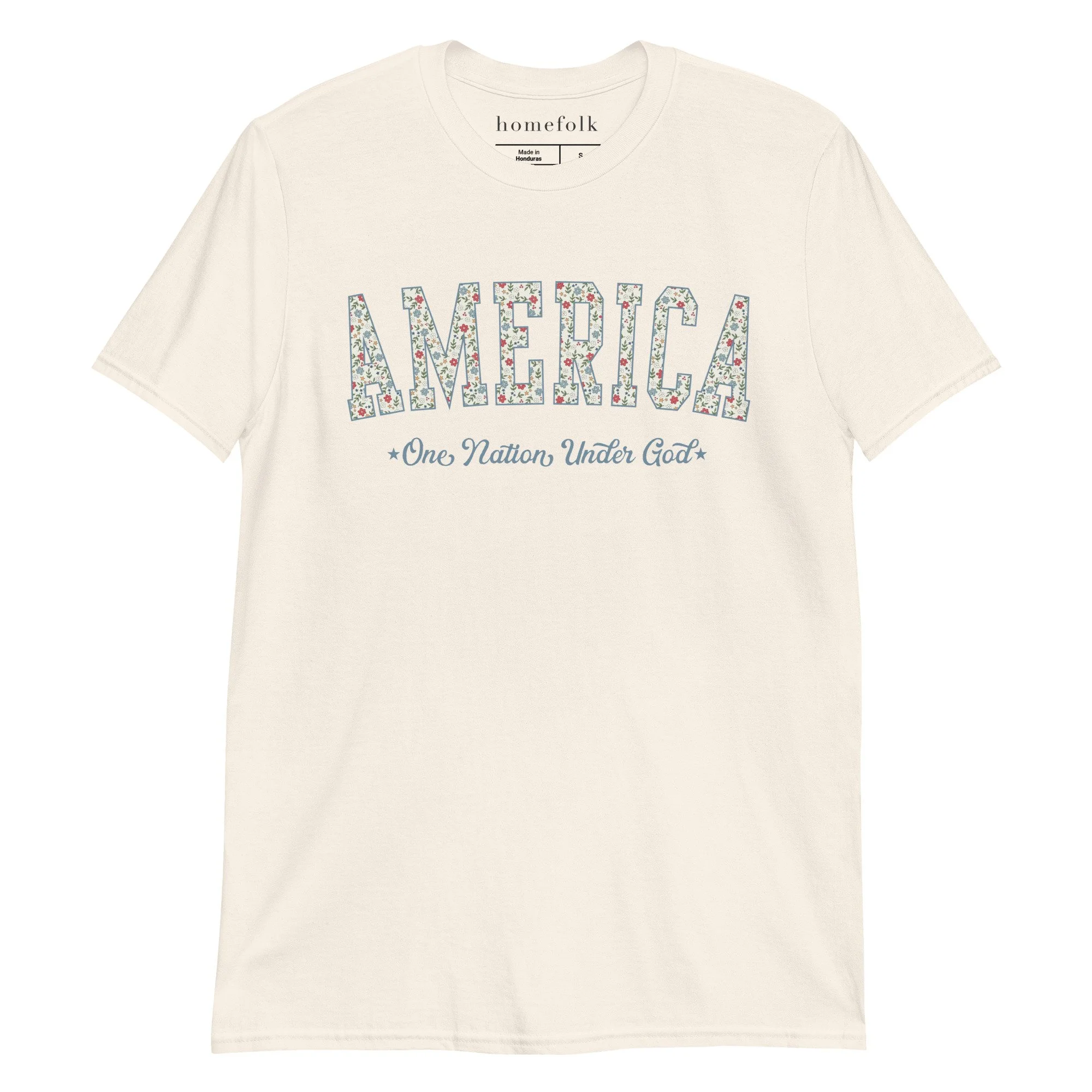 Americana Floral America T-Shirt