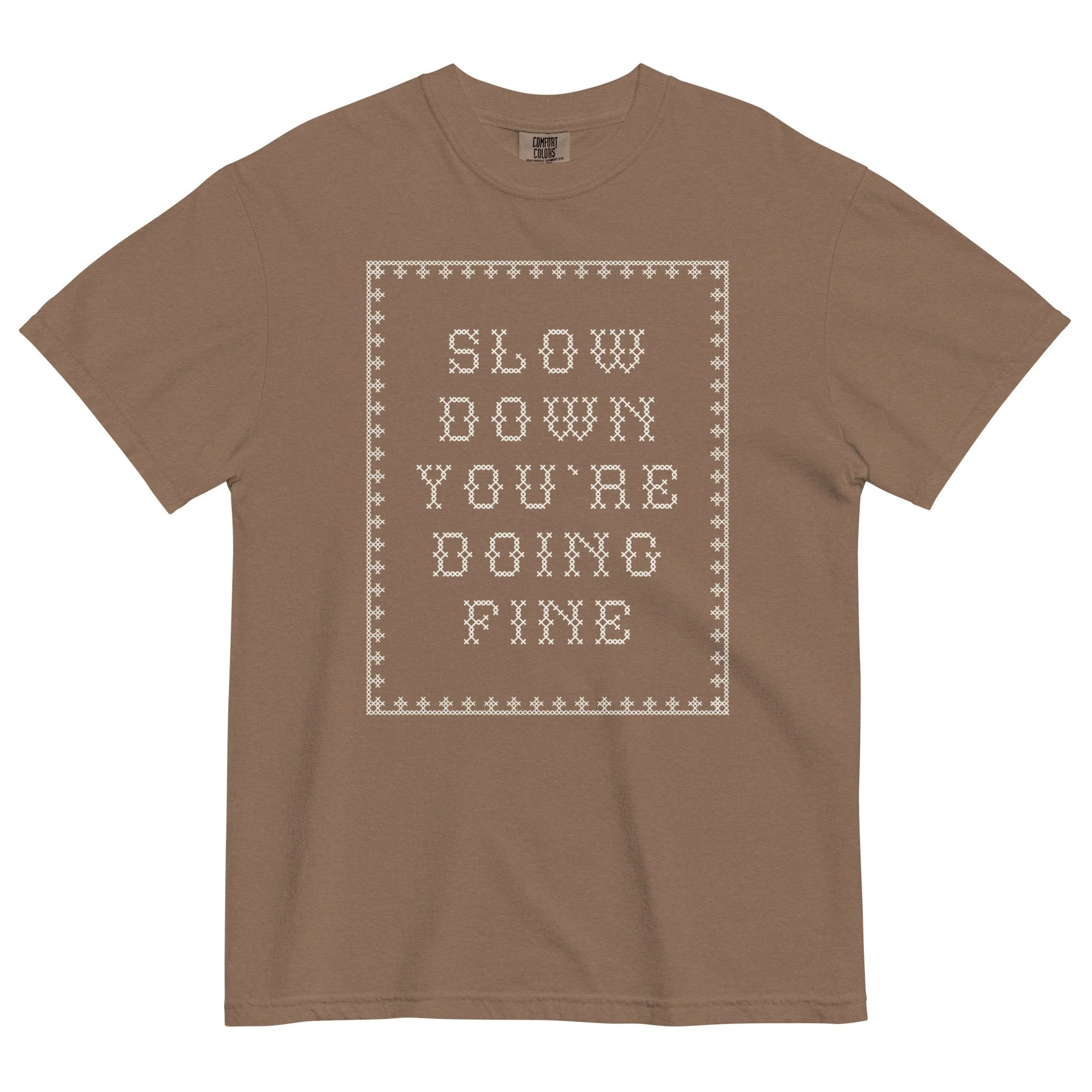 Slow Down T-Shirt, Brown