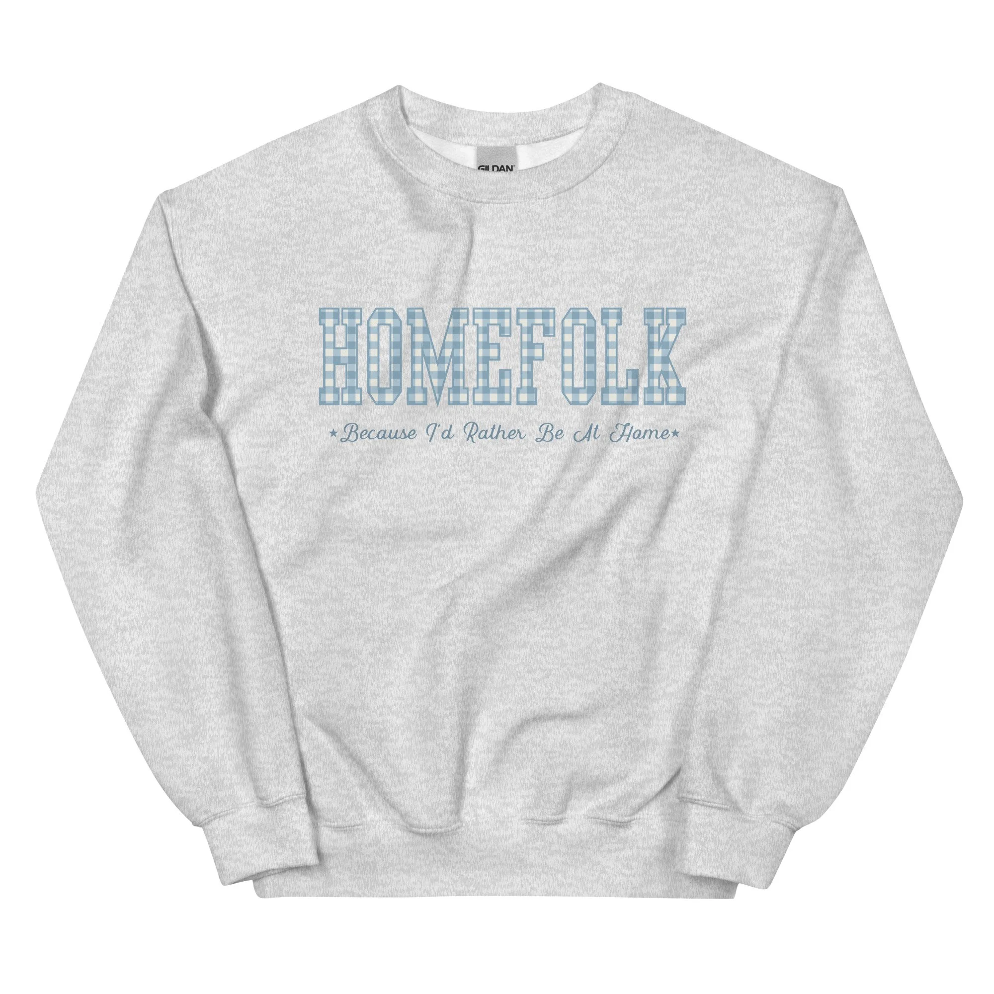 Gingham homefolk Sweatshirt