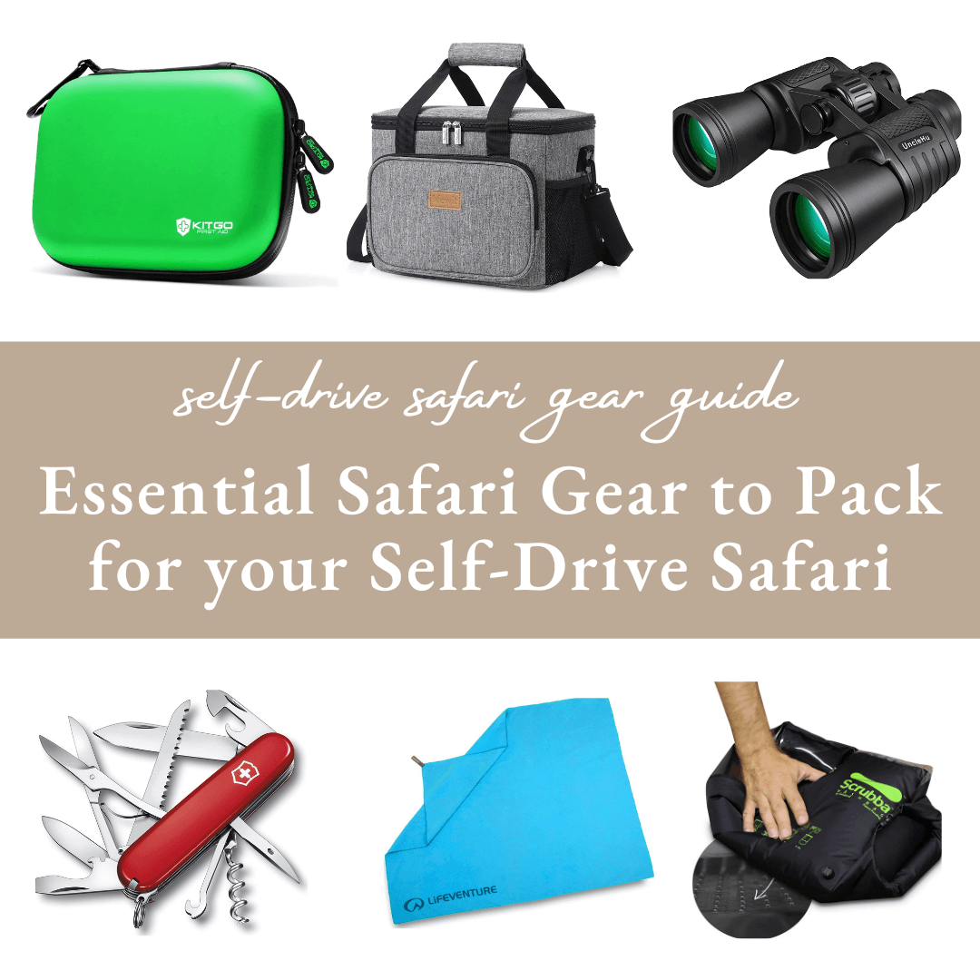 Safari Gear Guide: Crucial equipment for a Self-drive safari
