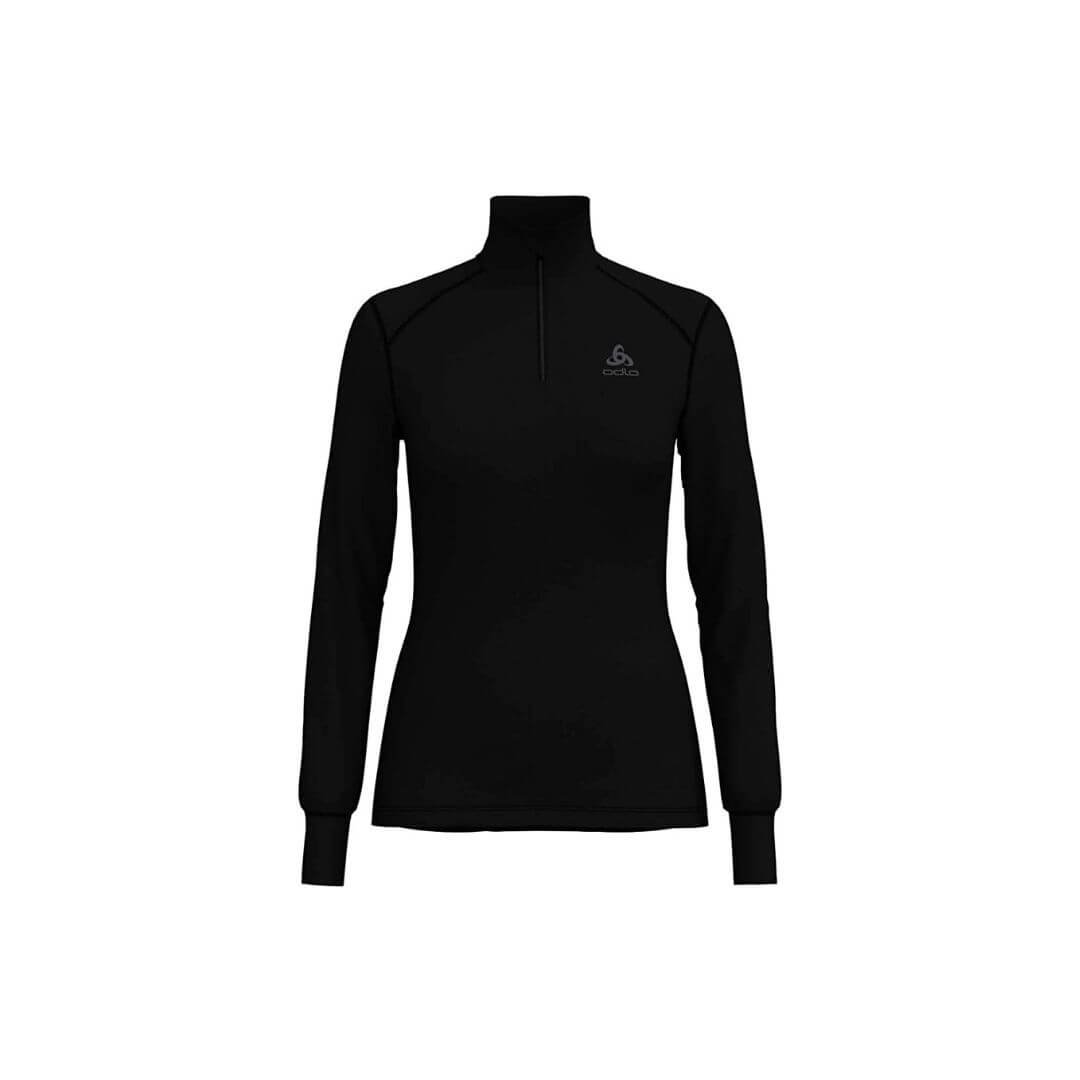 Safari Gear Guide - Finding the best self-drive safari clothes for woman by Traveltaale - ODLO WOMEN'S HALF ZIP TURTLE NECK ACTIVE WARM LONG SLEEVE