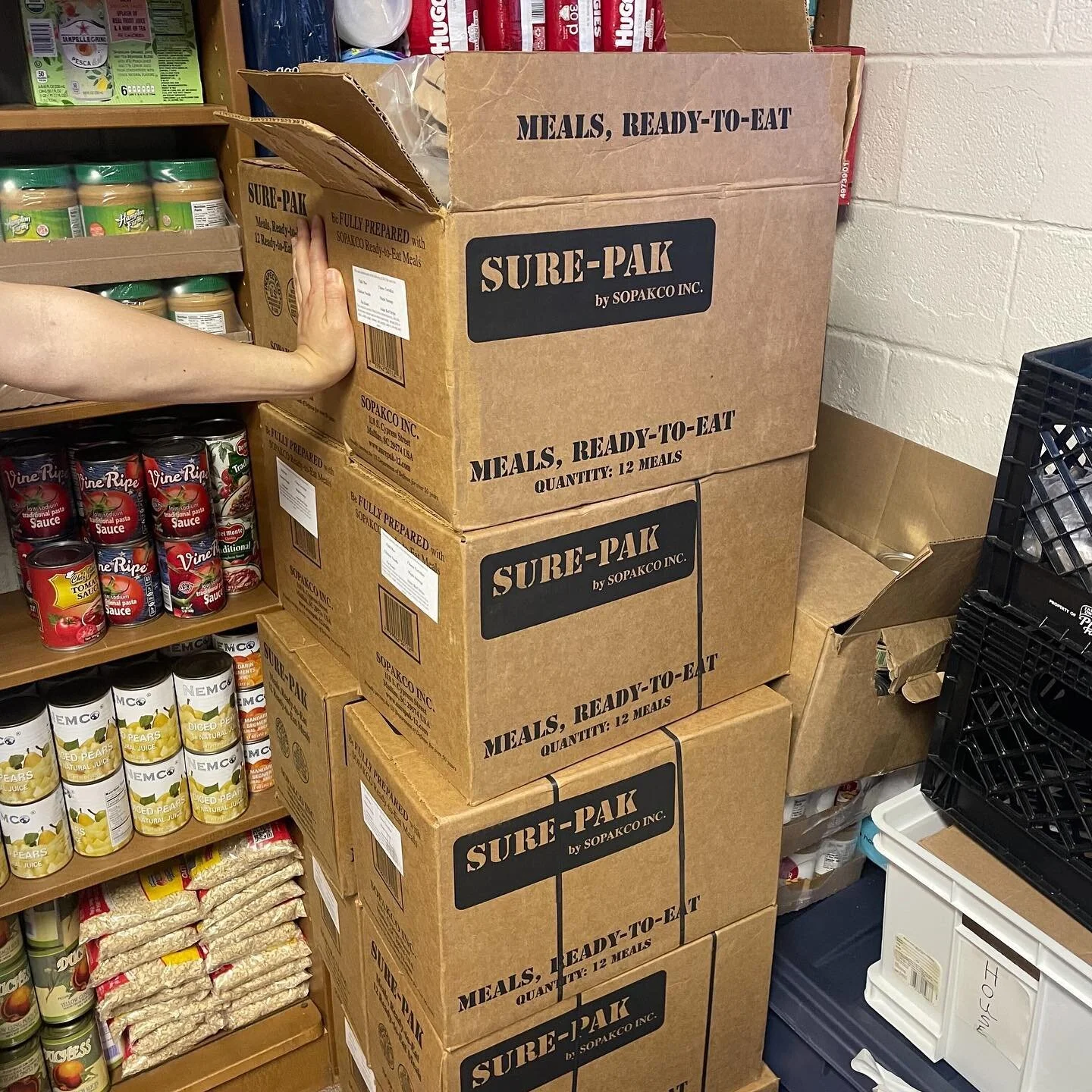 MRE kits requested by the community!

Some folks in the community due to mistreatment by landlords, low wages, and a failed health care system, opt to be transient. These meals are efficient. While we do cooked meals and snacks at Rosa some folks hav