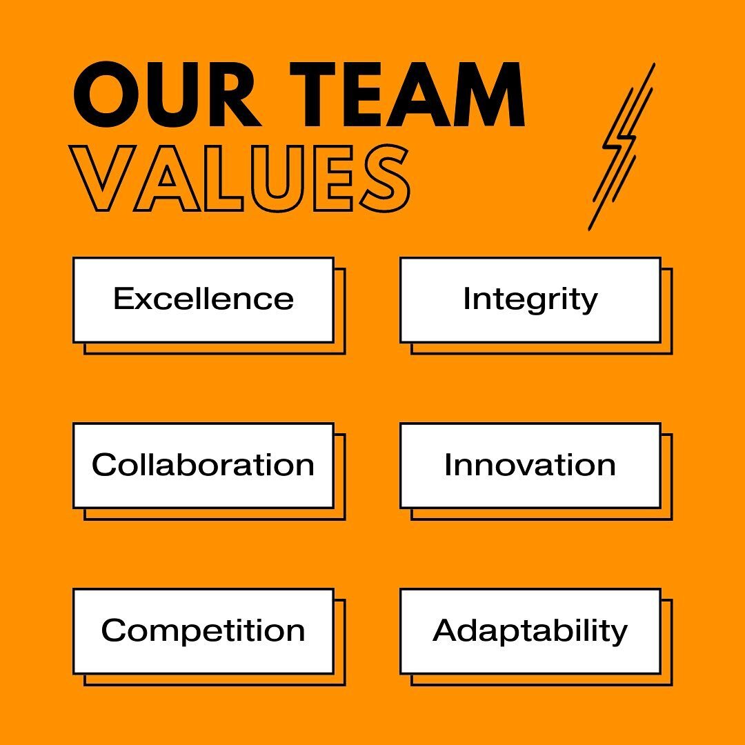 Excellence, Integrity, Collaboration, Innovation, Competition, and Adaptability; That&rsquo;s the Bolt Media way! 

As we are working on a website update this fall, we decided to establish some team values. Swipe to read more about each of our values