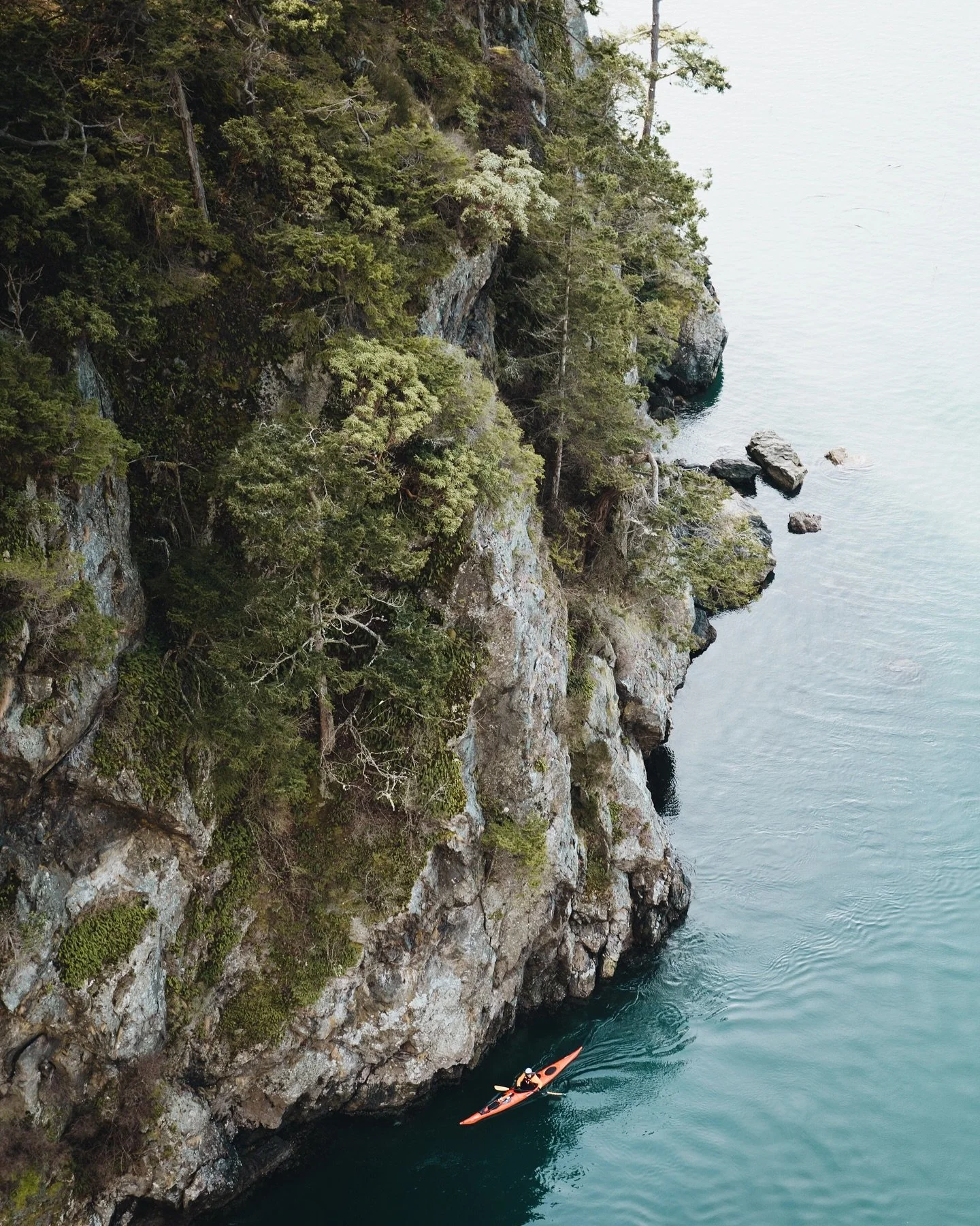 Bird&rsquo;s-eye view from Deception Pass