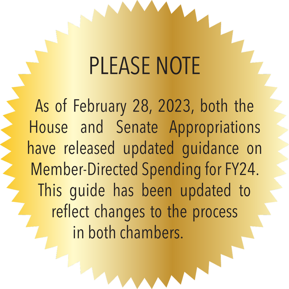 A Quick Start Guide to Earmarks for Congressional Offices — POPVOX