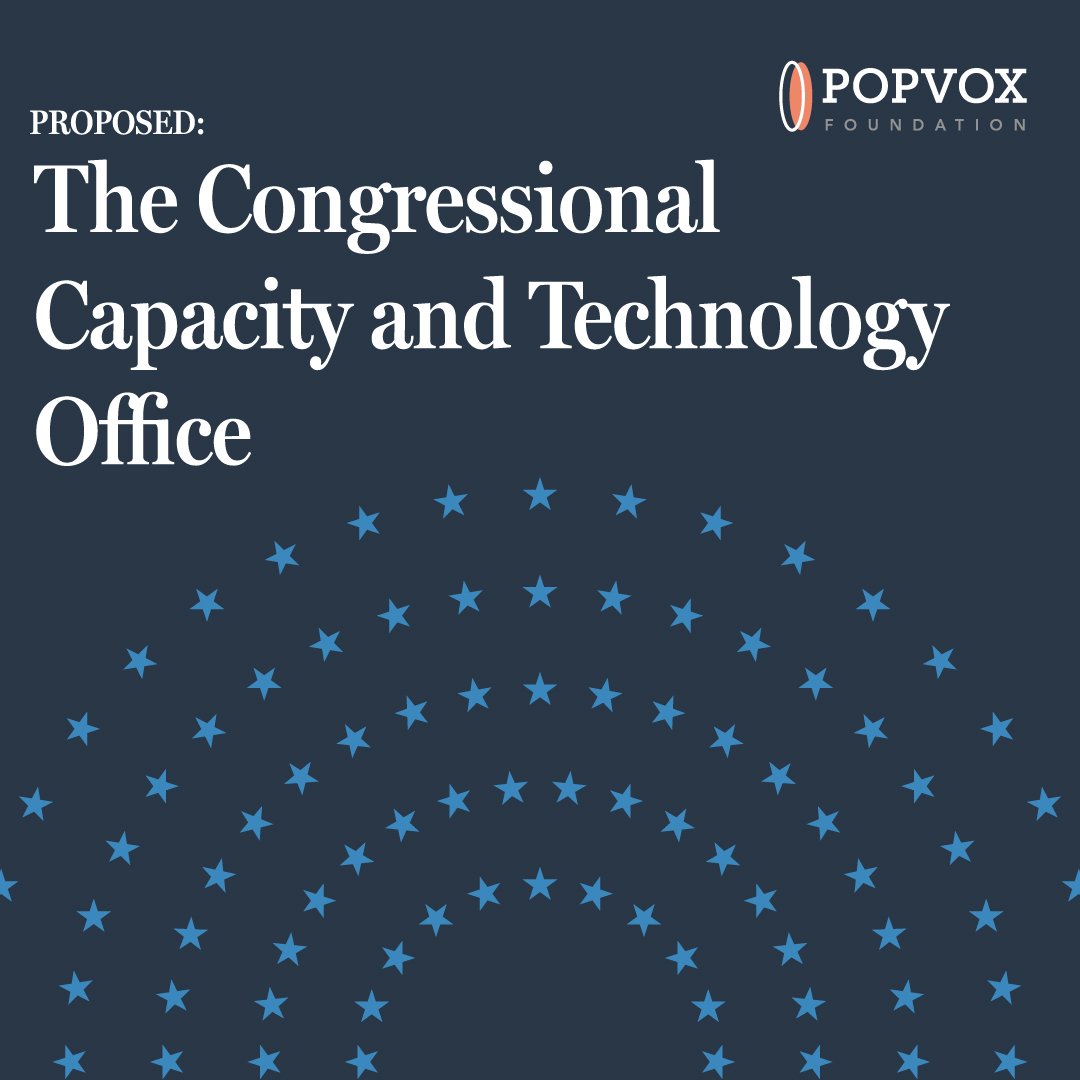 The Call to Create the Congressional Capacity and Technology Office