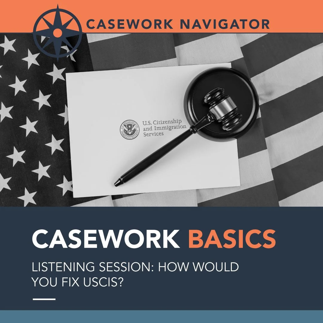 Listening Session: How Would You Fix USCIS?