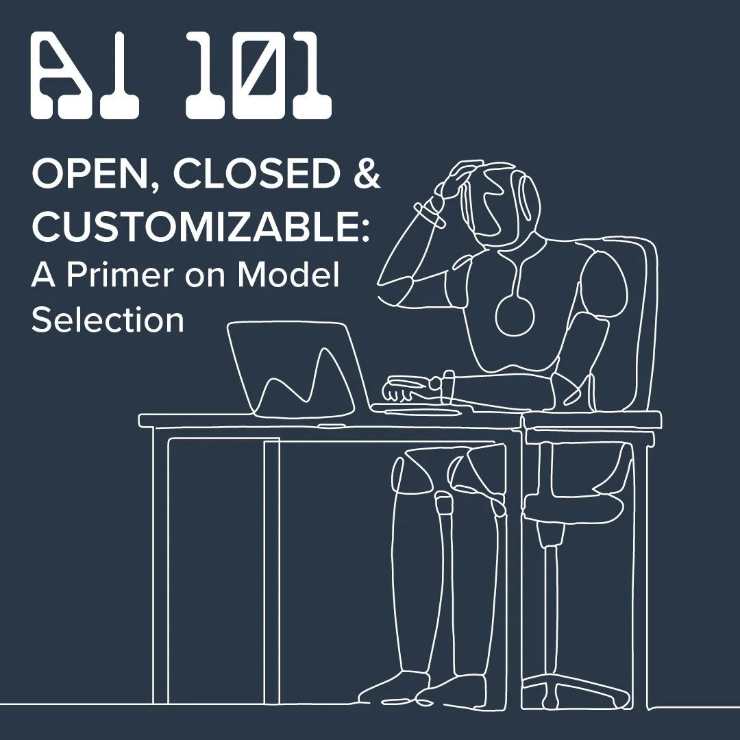 Open, Closed, and Customizable: A Primer on Model Selection