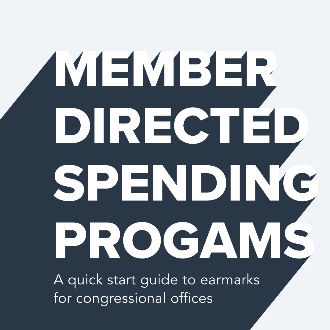 A Quick Start Guide to Earmarks for Congressional Offices