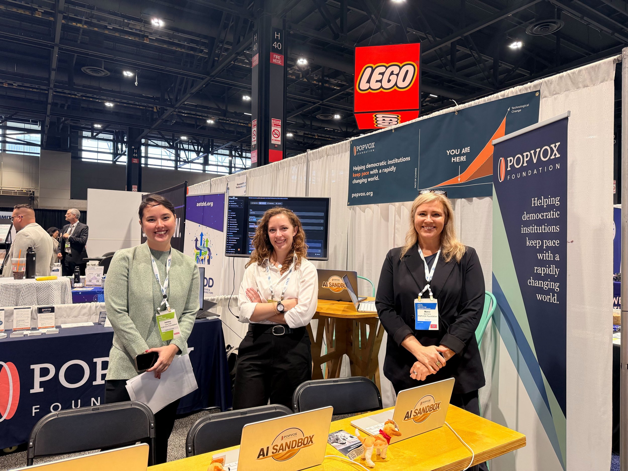 AI Sandboxes, AI Staff, and the Global Pacing Problem: POPVOX Foundation at NCSL 2026