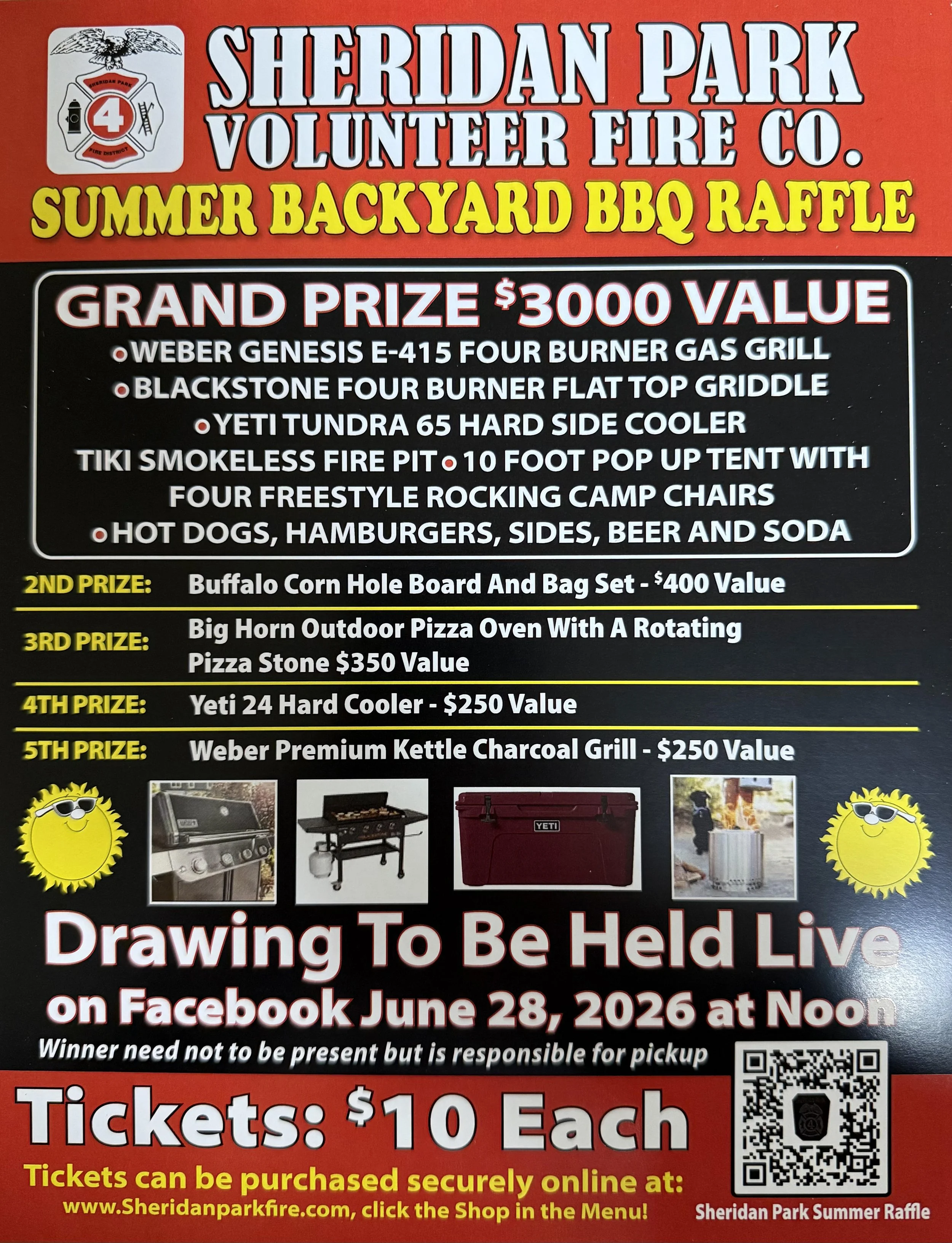 Summer Backyard BBQ Raffle 2026