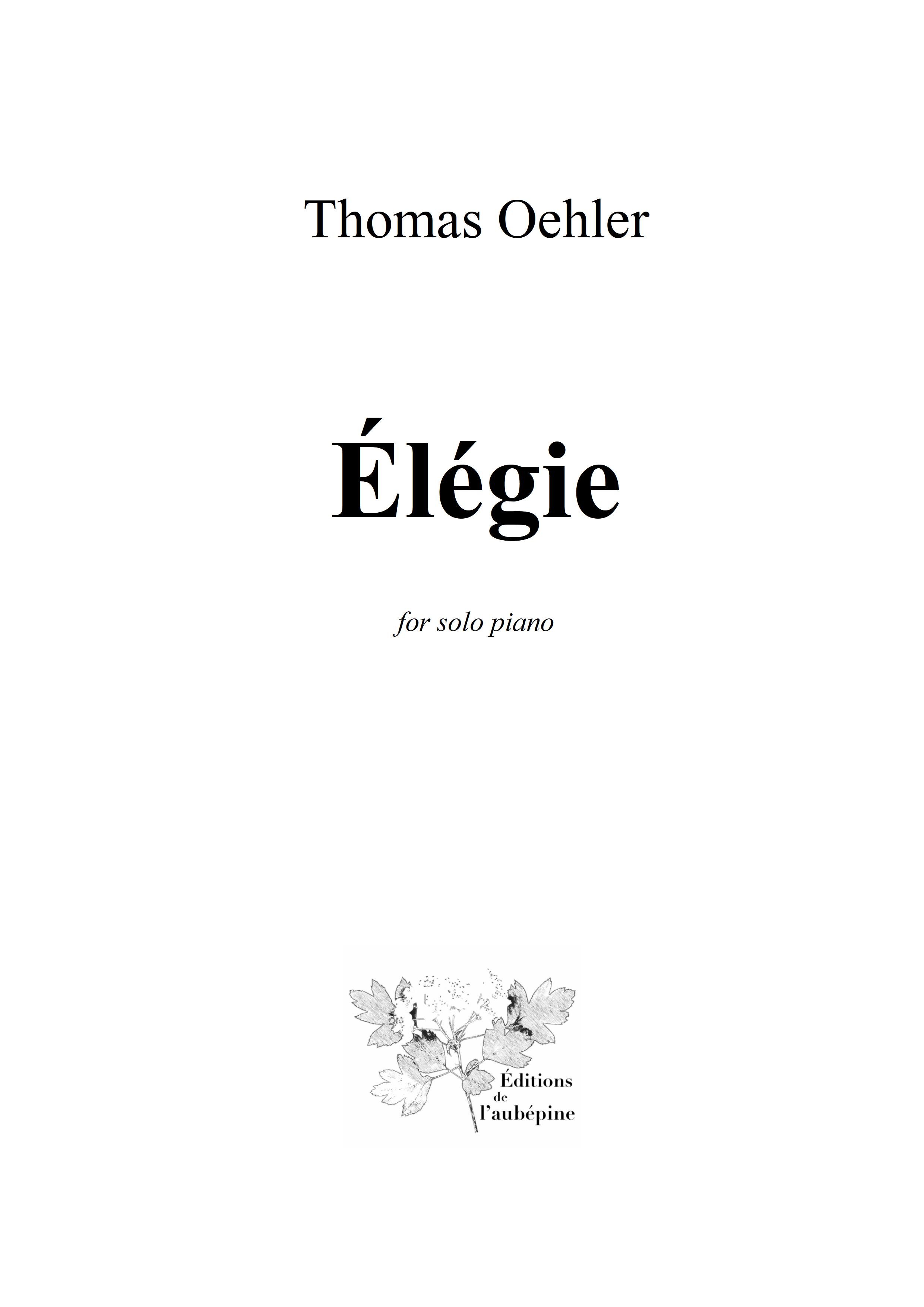 Élégie