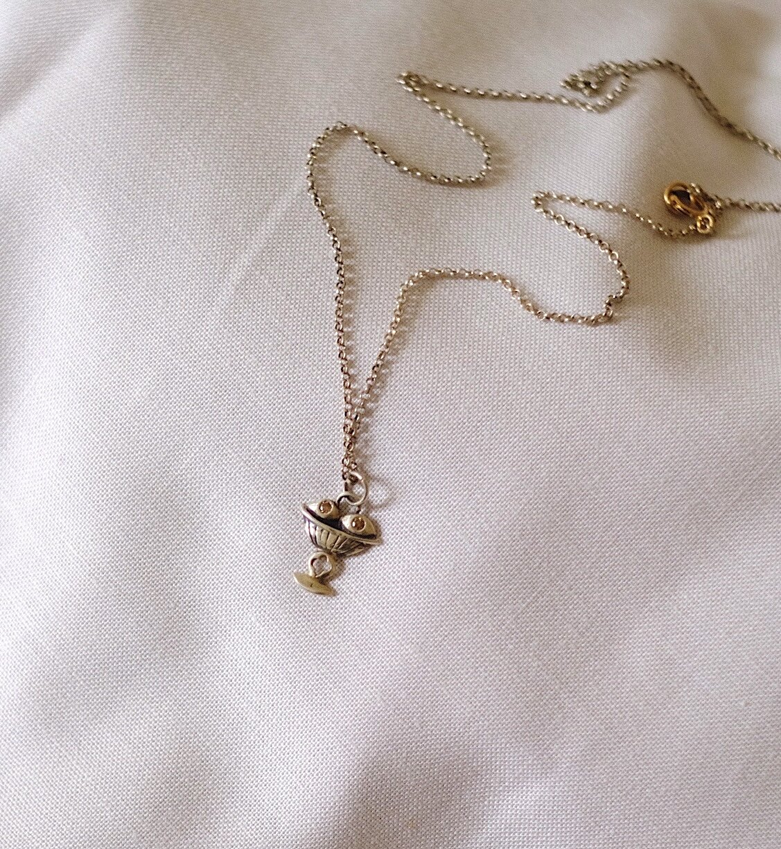 Saint Lucy Necklace
NECKLACES, SAINT LUCY, SAINT LUCIA, EMERALD, SAPPHIRE, DIAMOND, SMOKY QUARTZ, QUARTZ, SAINT JEWELRY, SAINT LUCY JEWELRY
Lucille Geist Jewelry