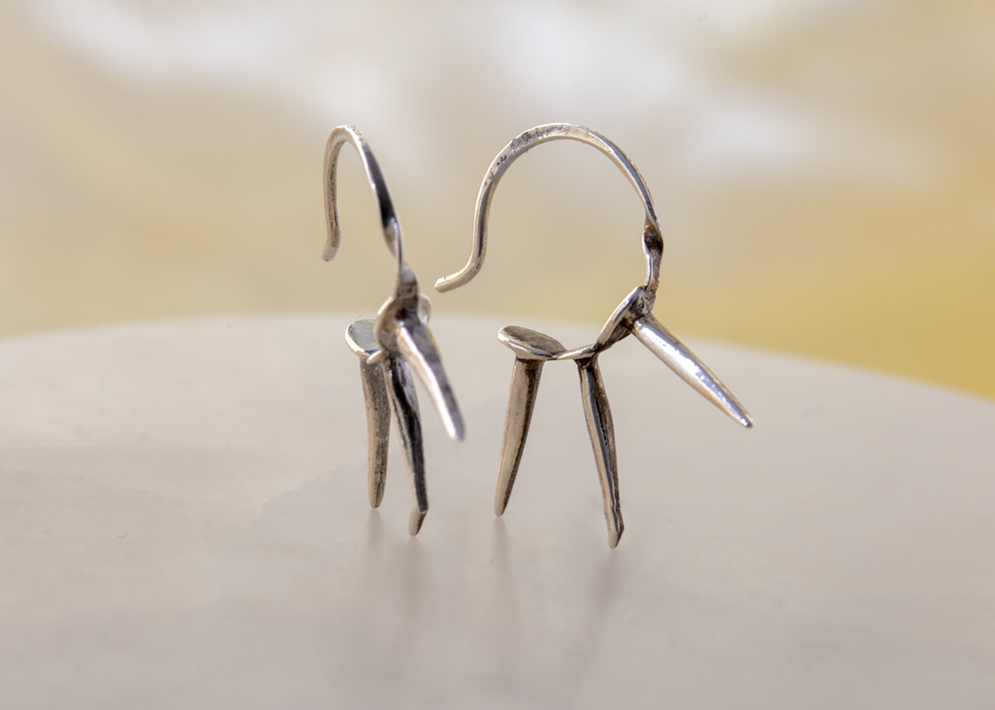 Triple Threat Earrings
NAILS, EARRINGS, TRIPLE THREAT, STRENGTH, STRENGTH JEWELRY
Lucille Geist Jewelry
