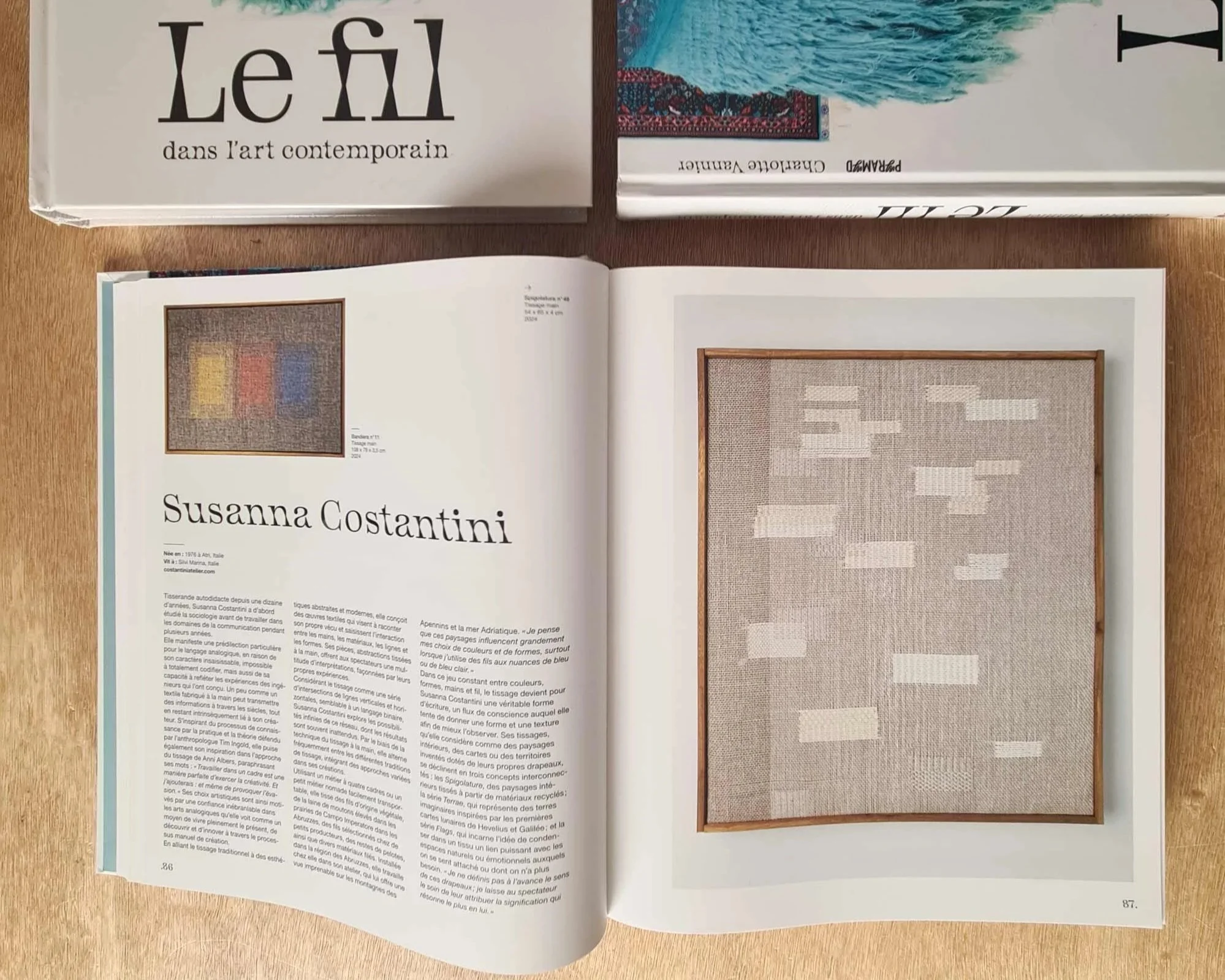 Les fil dans l'art contemporaine