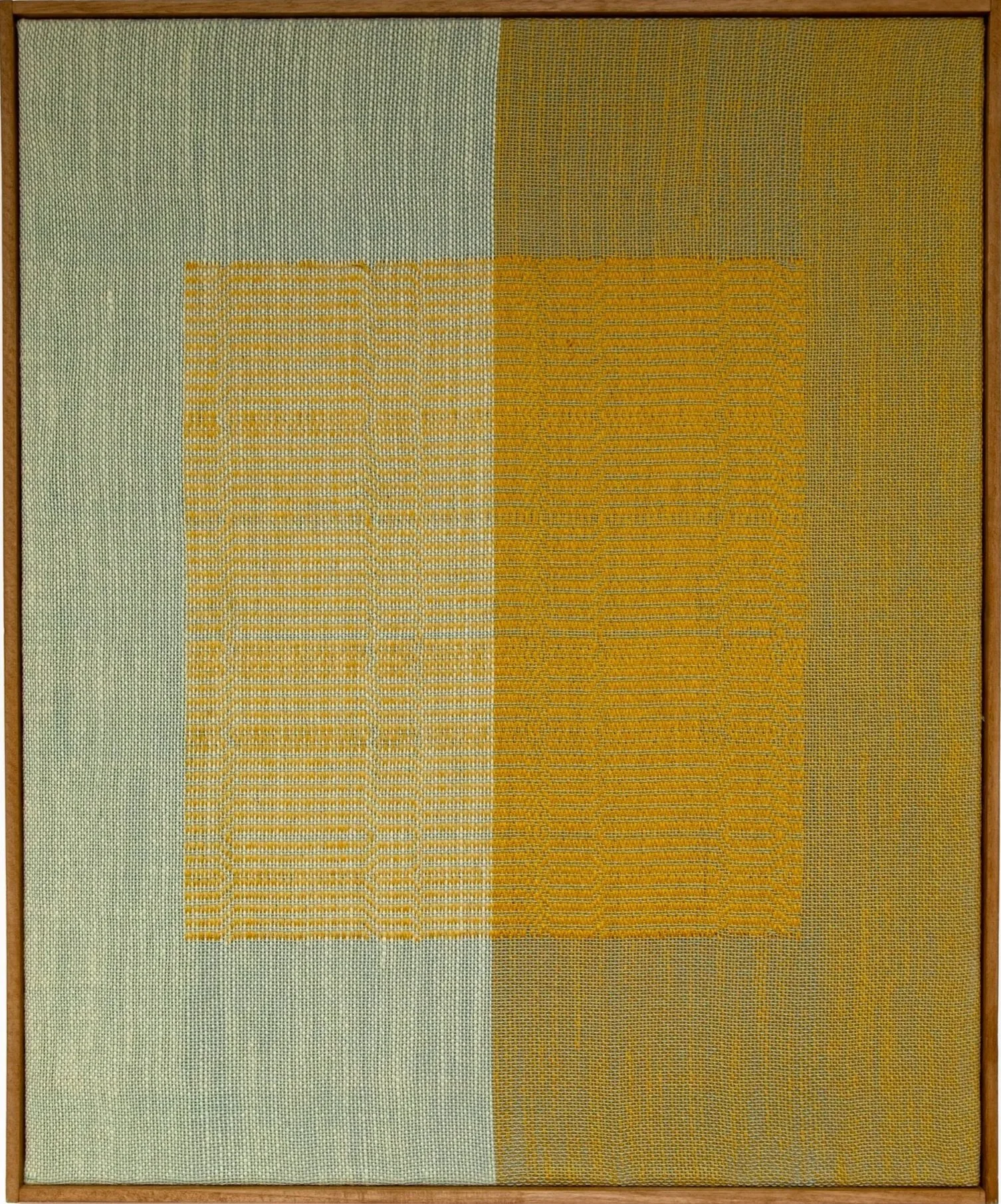 BANDIERA n° 16 | cotton, wool, silk, linen - 67 x 87 cm 