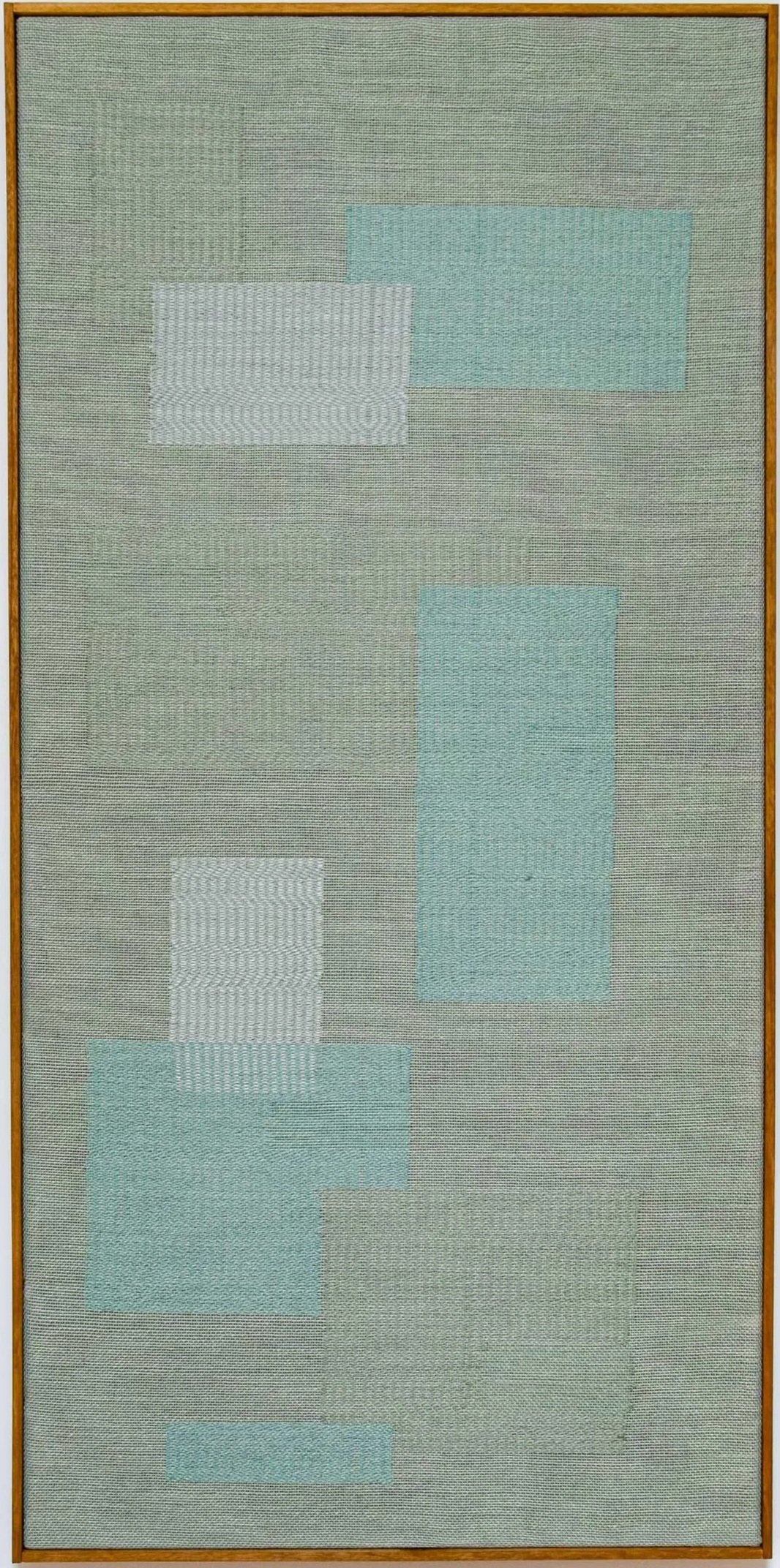 SPIGOLATURA n° 96 | Composition: cotton, linen, silk, bamboo - 77 x 157 cm