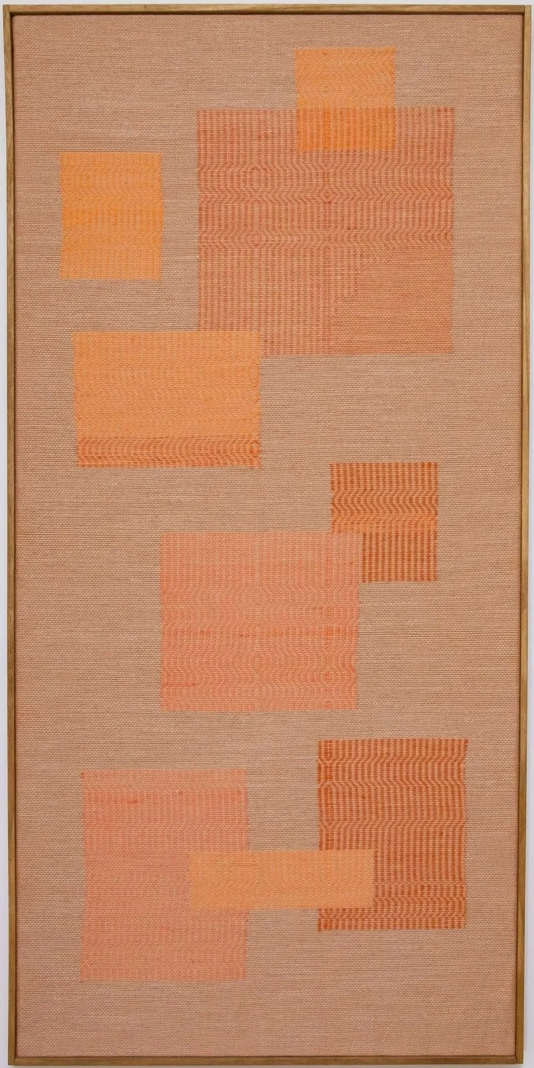 SPIGOLATURA n° 95 | Composition: cotton, linen, silk, bamboo - 77 x 157 cm