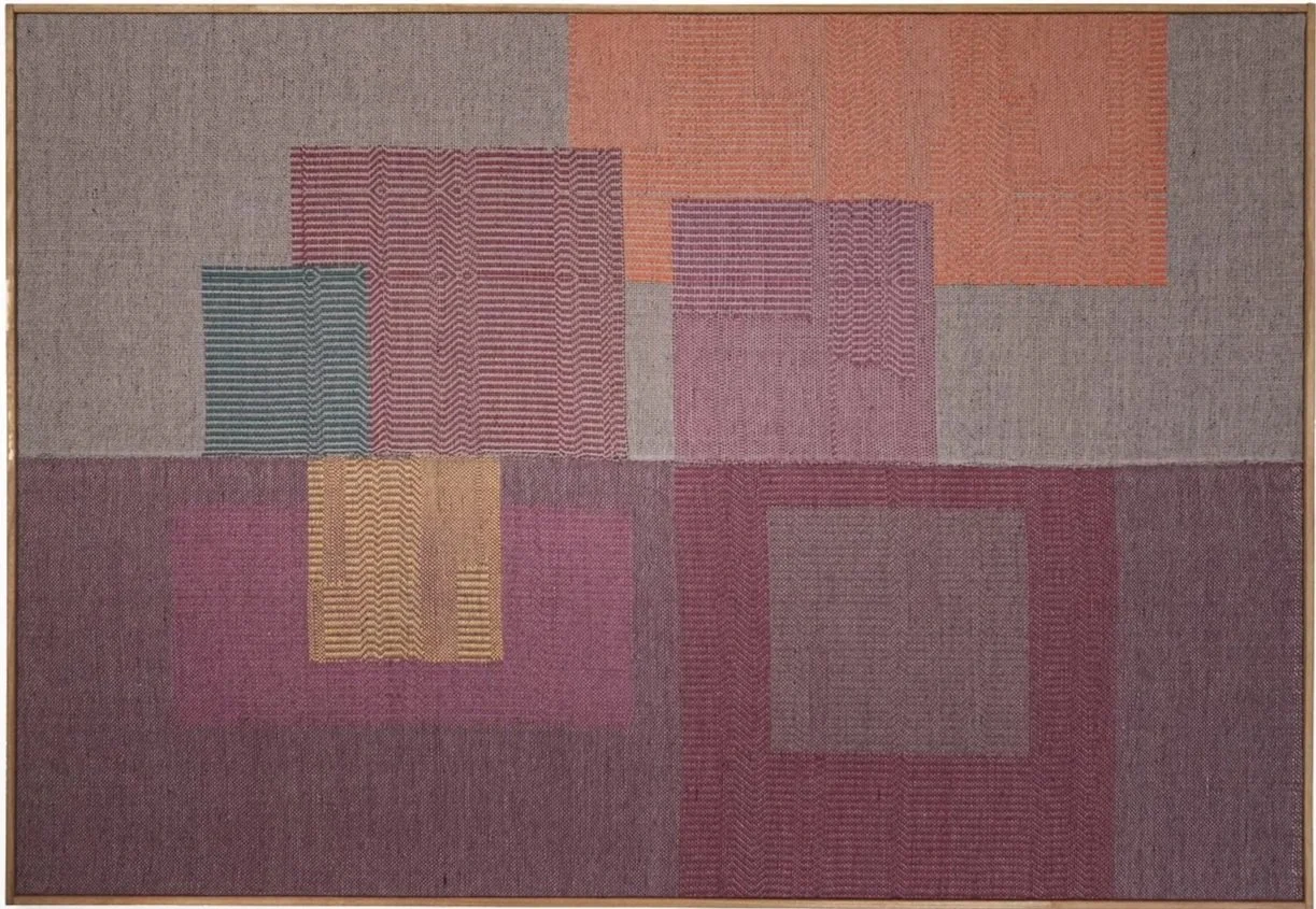 Pojagi n° 1 | Cotton, linen, silk | 80 x 110 cm