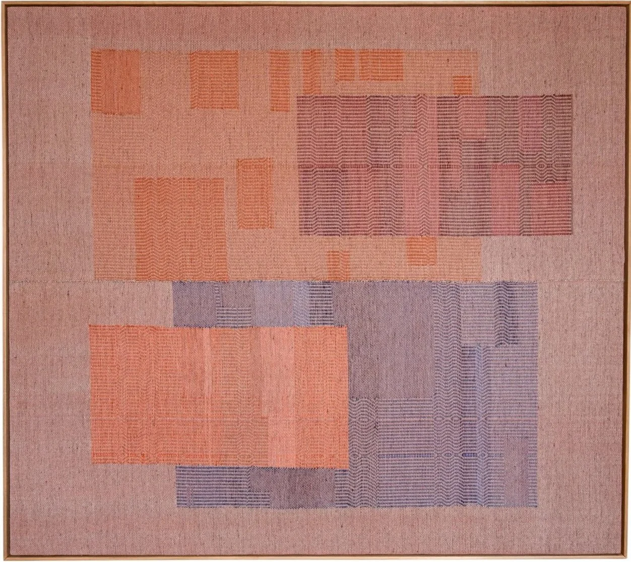 Pojagi n° 3 | Cotton, linen, silk, washi paper | 160 x 180 cm