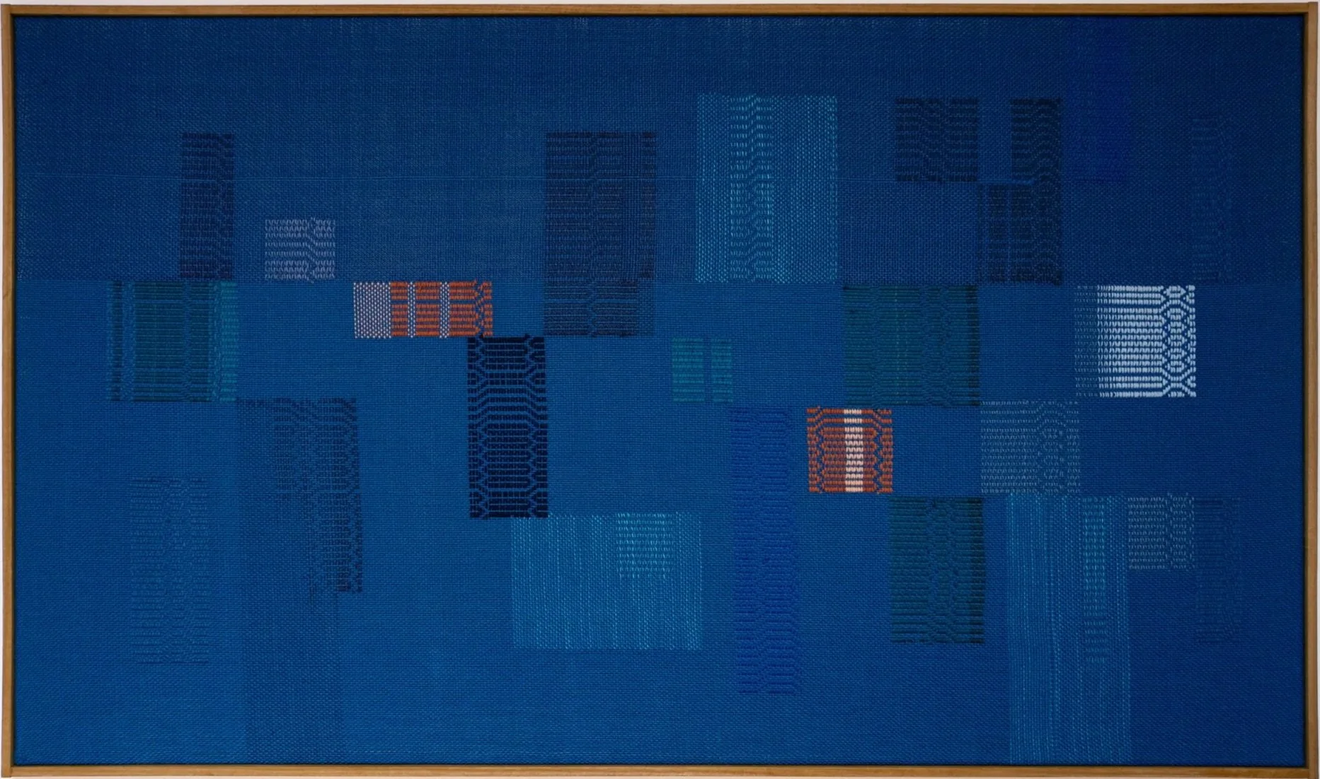 SPIGOLATURA N° 101 | Cotton, linen, silk, wool - 140 x 80 cm