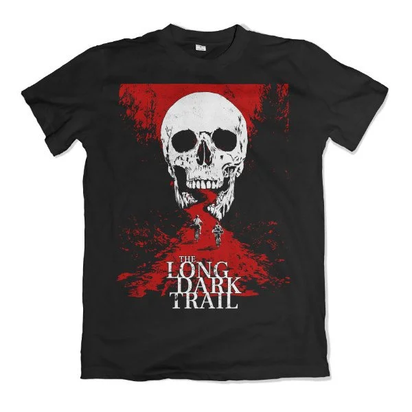 The Long Dark Trail T-Shirt Design Mockup