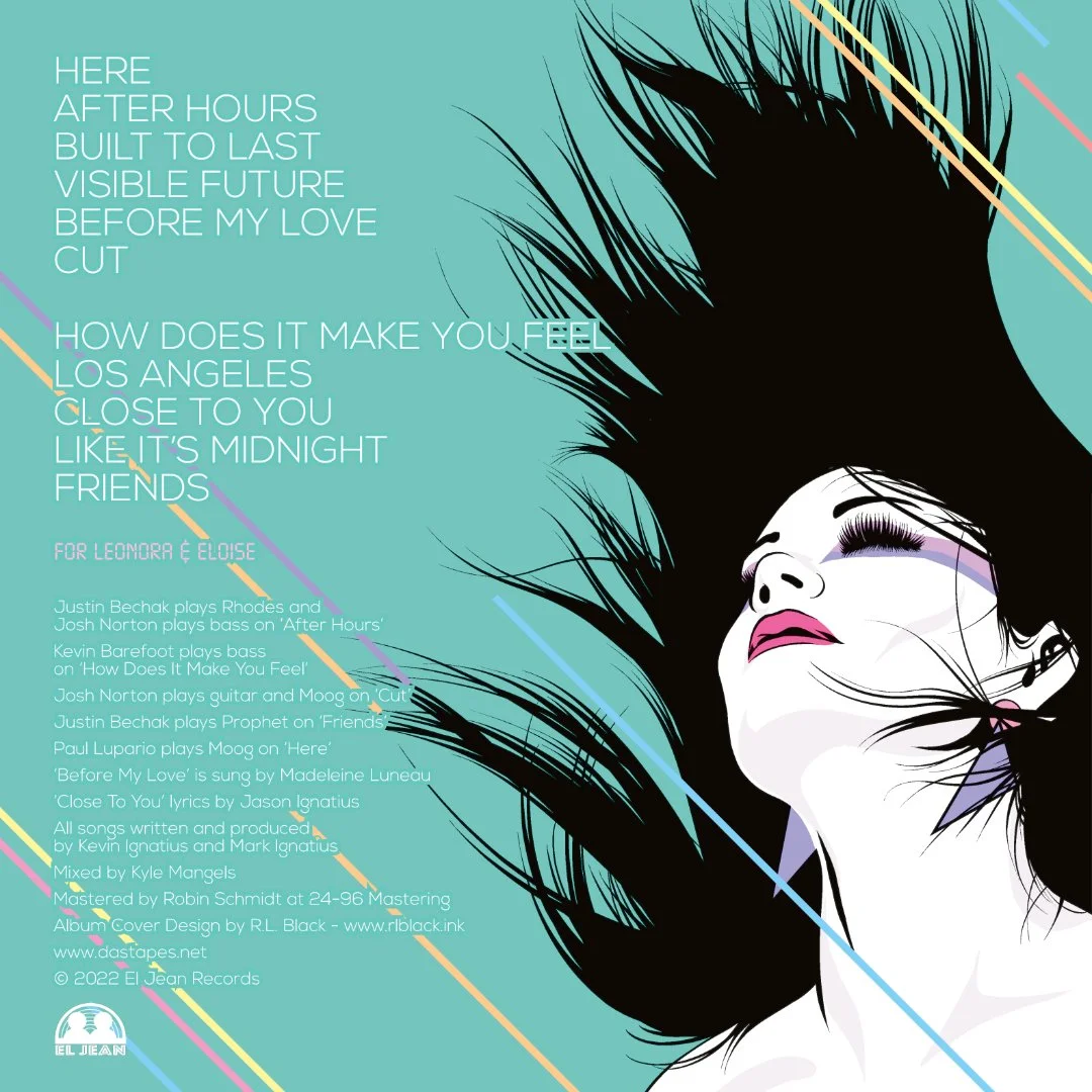 R.L. Black Das Tapes After Hours Back Album Cover