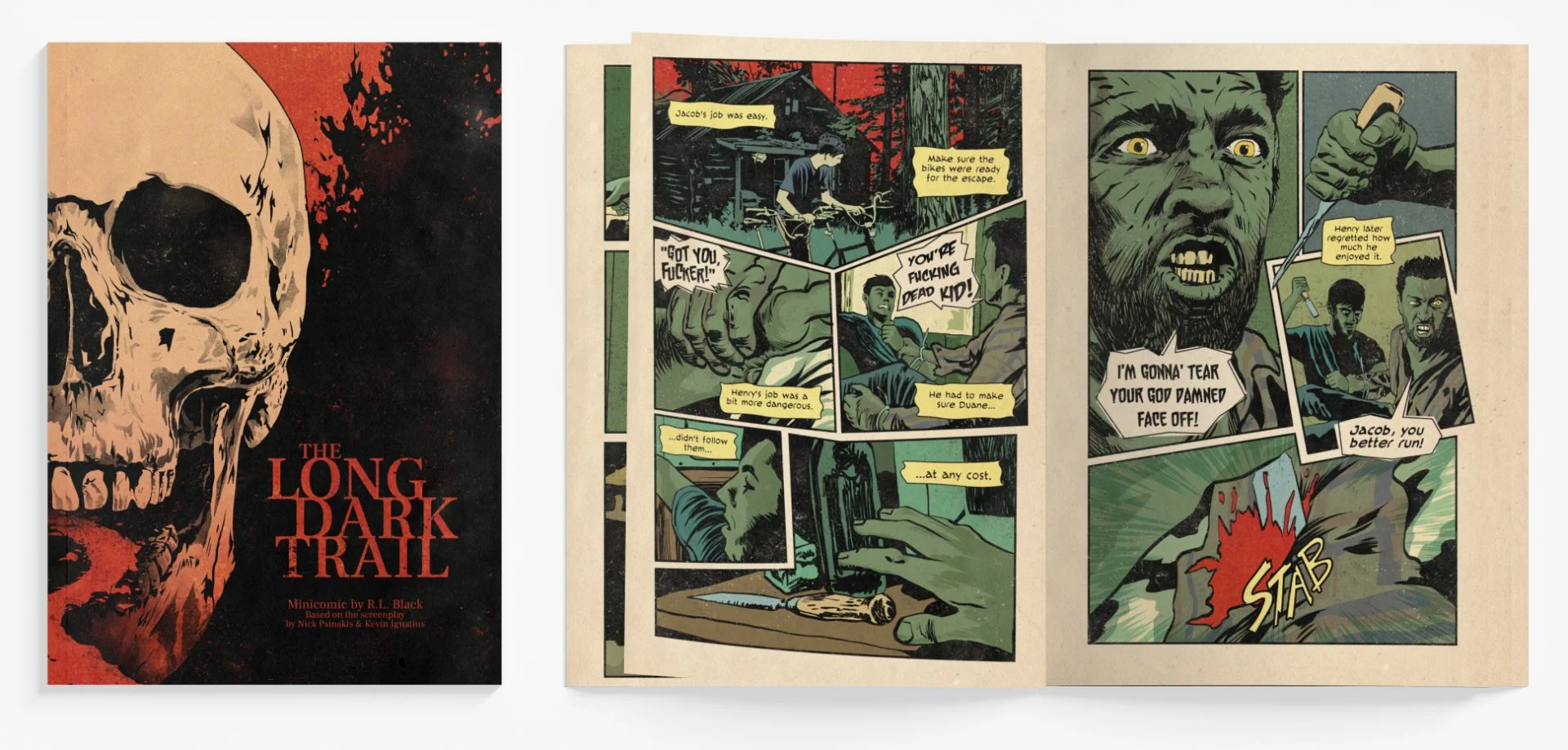 Long Dark Trail Minicomic Design