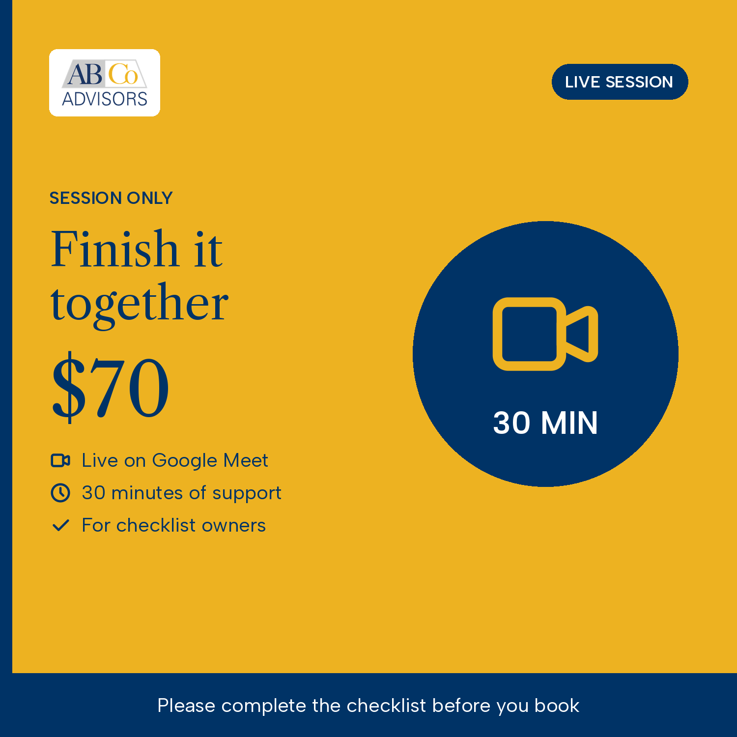 Done With You Session: 30-Minute Live SEO Call
