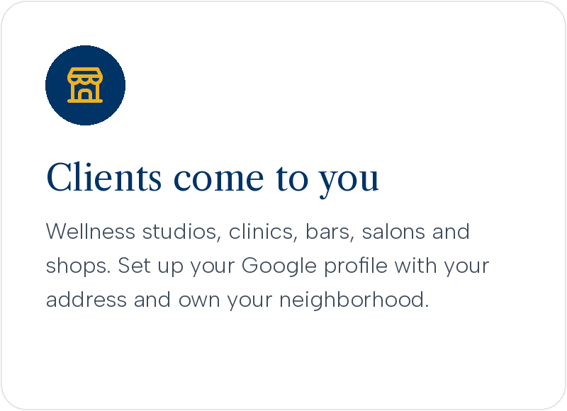 SEO checklist for businesses with Clients come to you