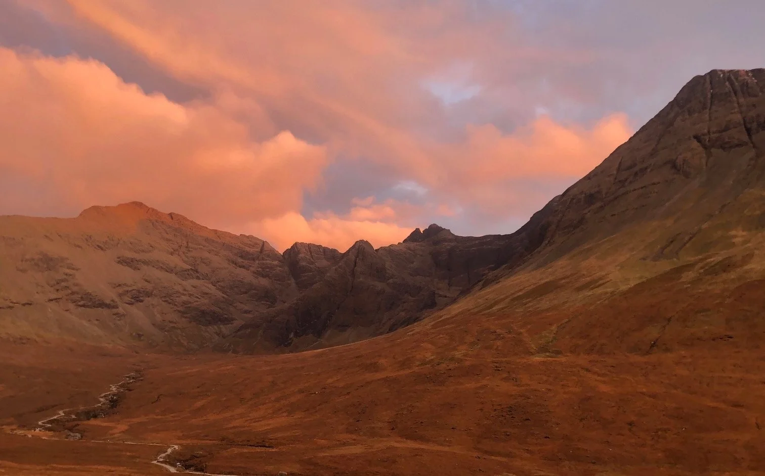 Cuillin Mountains Isle of Skye