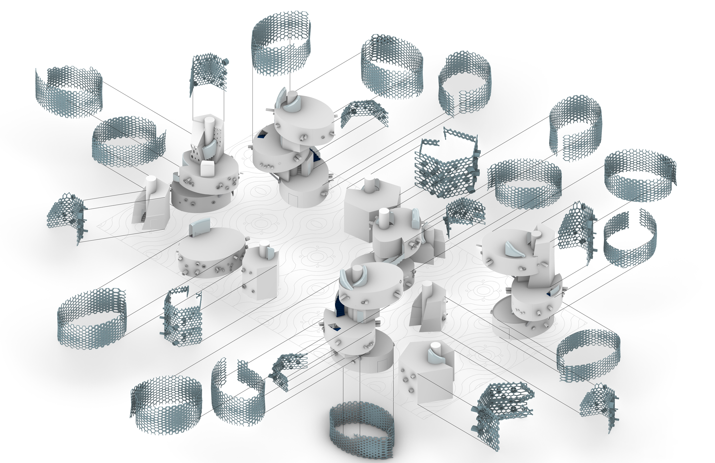 EXPLODED AXONOMETRIC