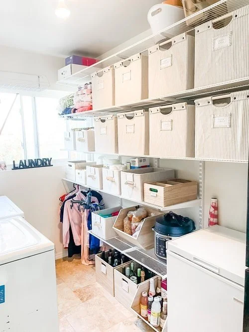 laundry organization