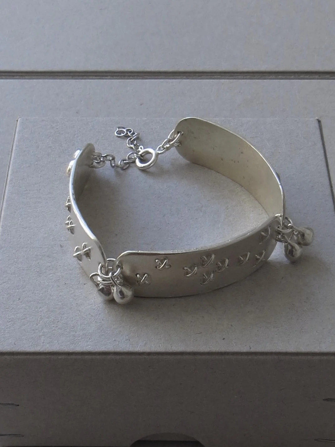 cross-stitch bracelet