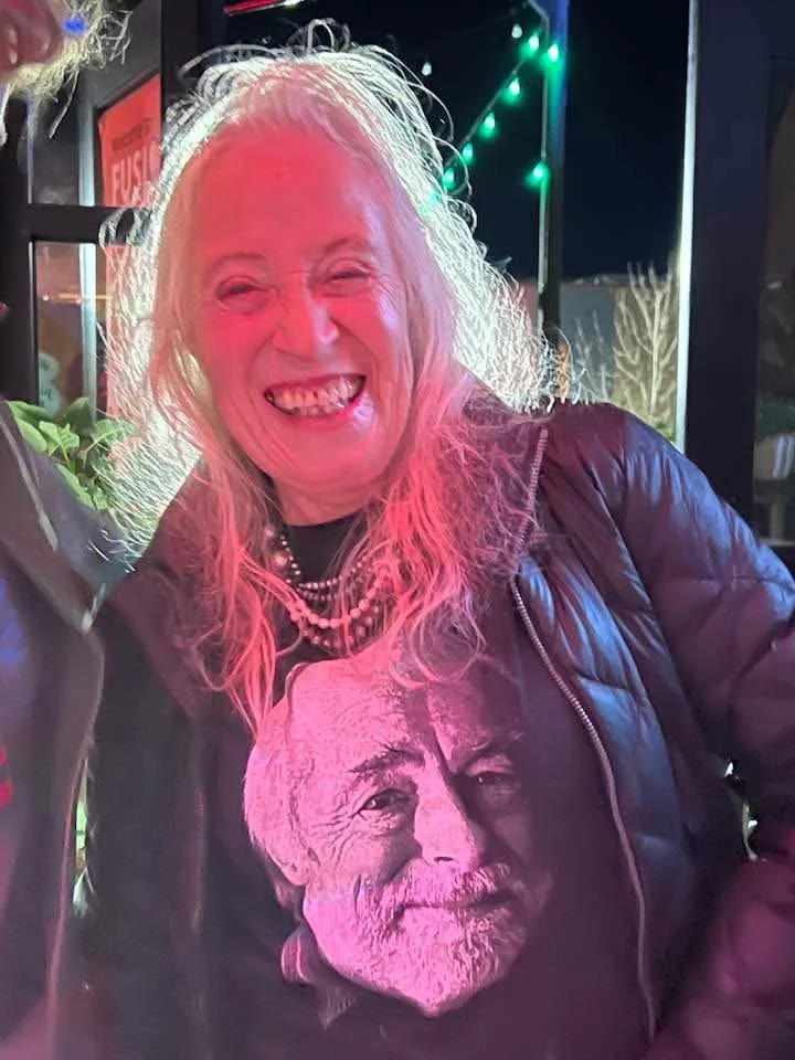 Mrs. Stanley (Bear Owsley's wife) at an Easy Jim show in ABQ, NM (Fusion Theater) 