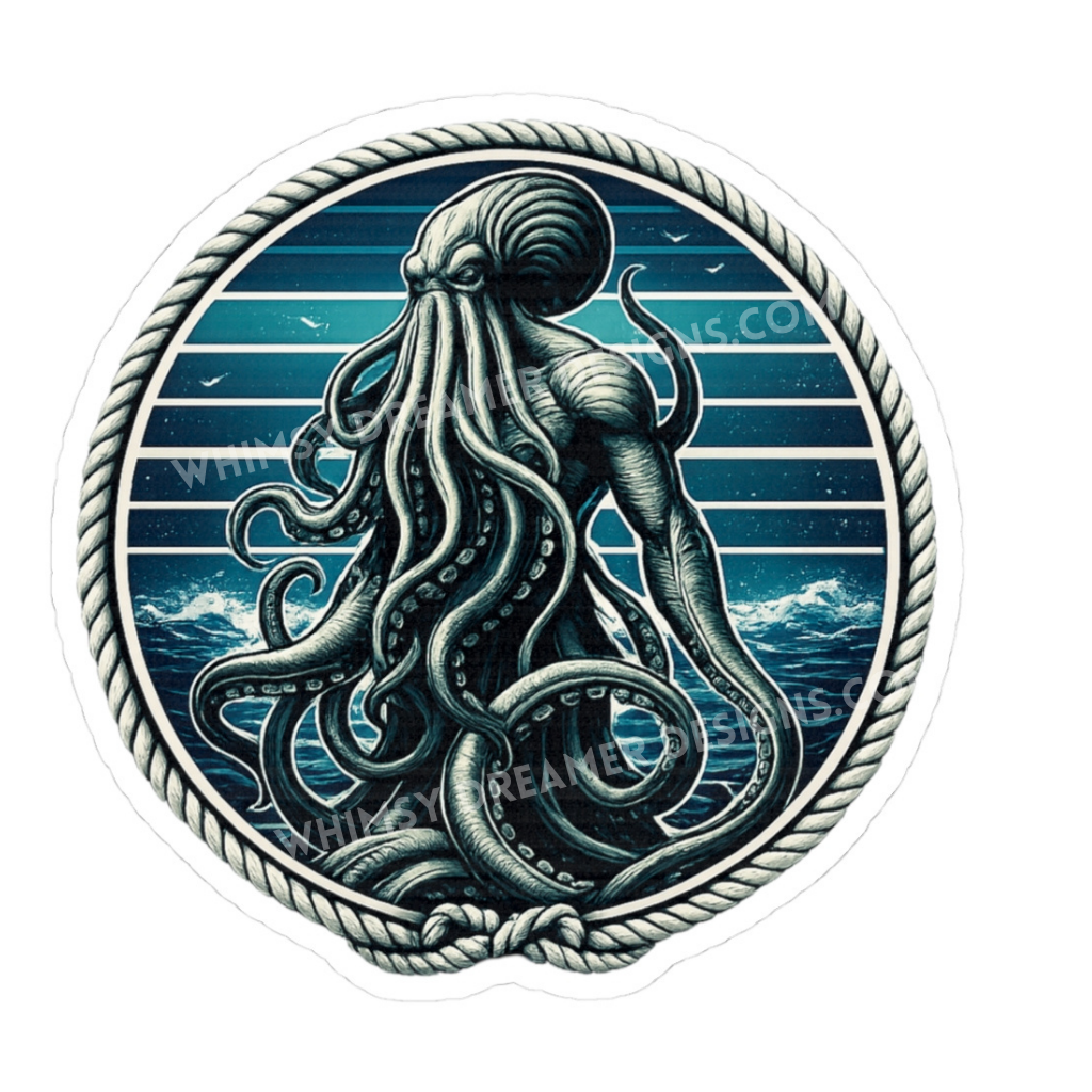 Nautica Kraken Sticker