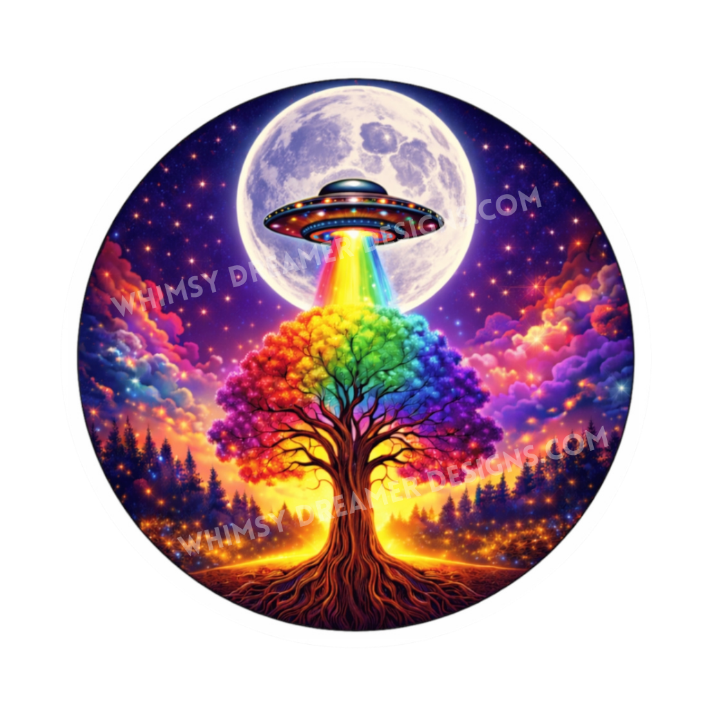 Rainbow Tree Of Life Sticker